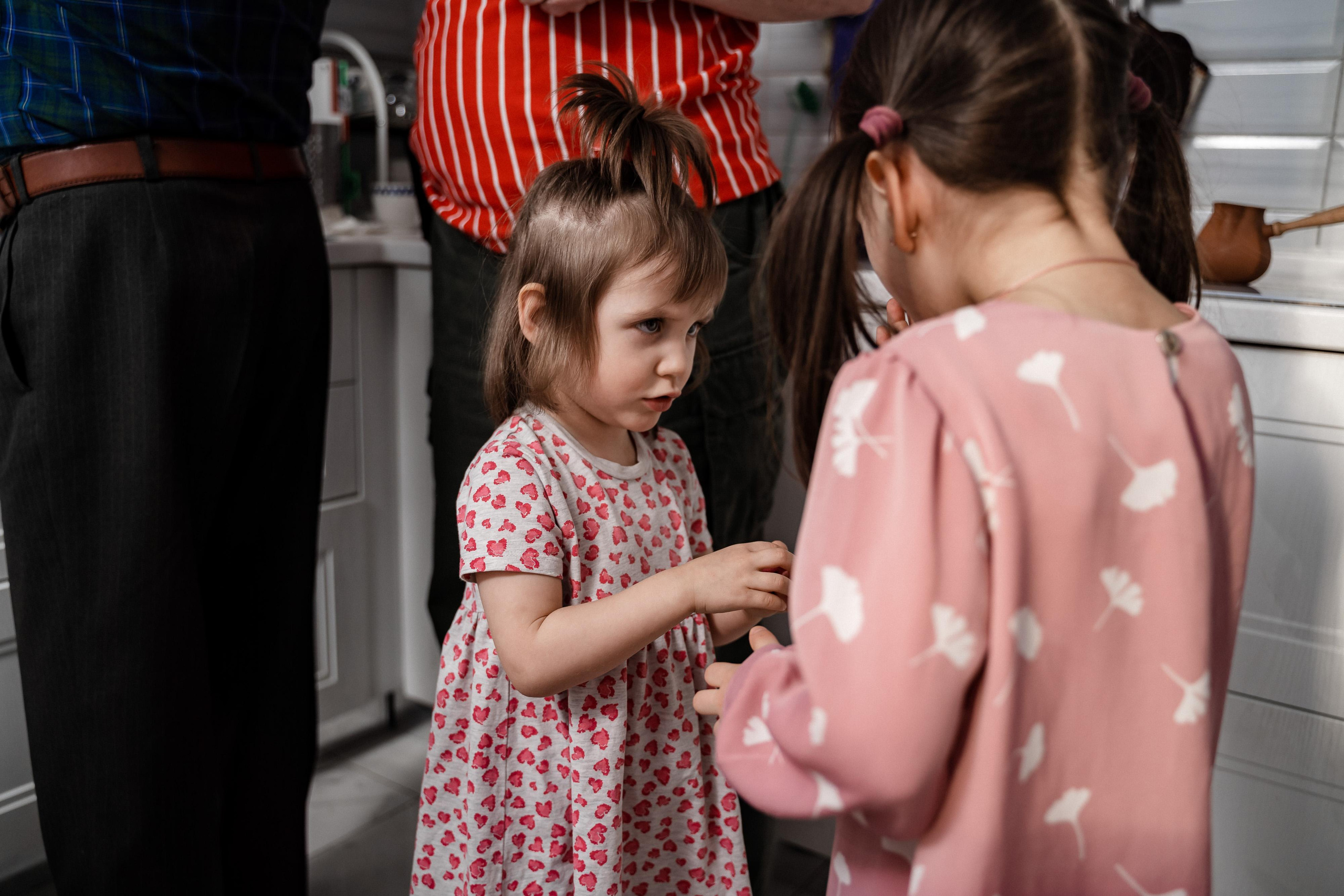 Домашняя фотосессия для Ксении и ее семьи