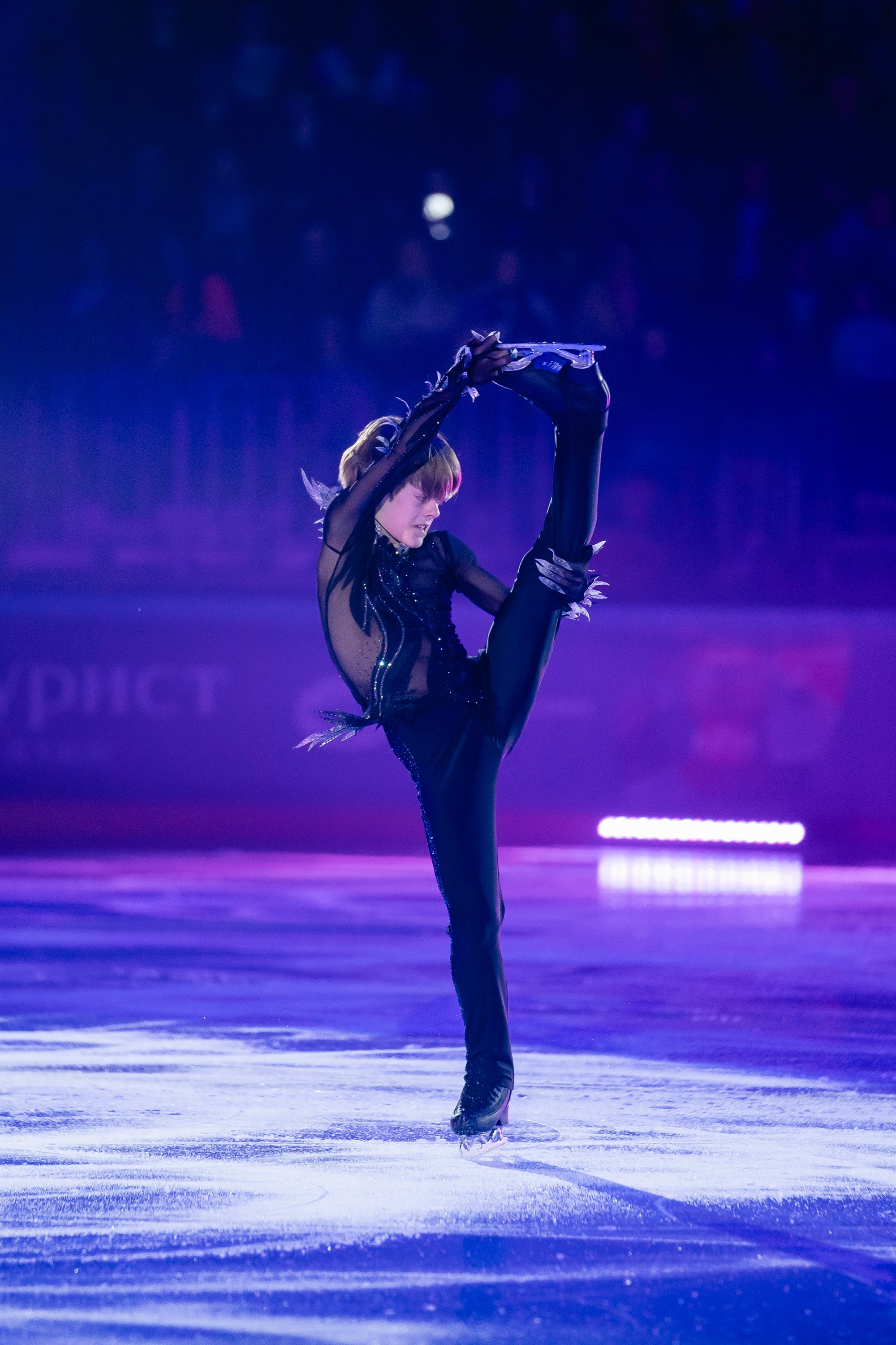 Шоу «Чемпионы на льду» в Новосибирске. Воробьева Ксения — Спортивный и танцевальный фотограф Новосибирск