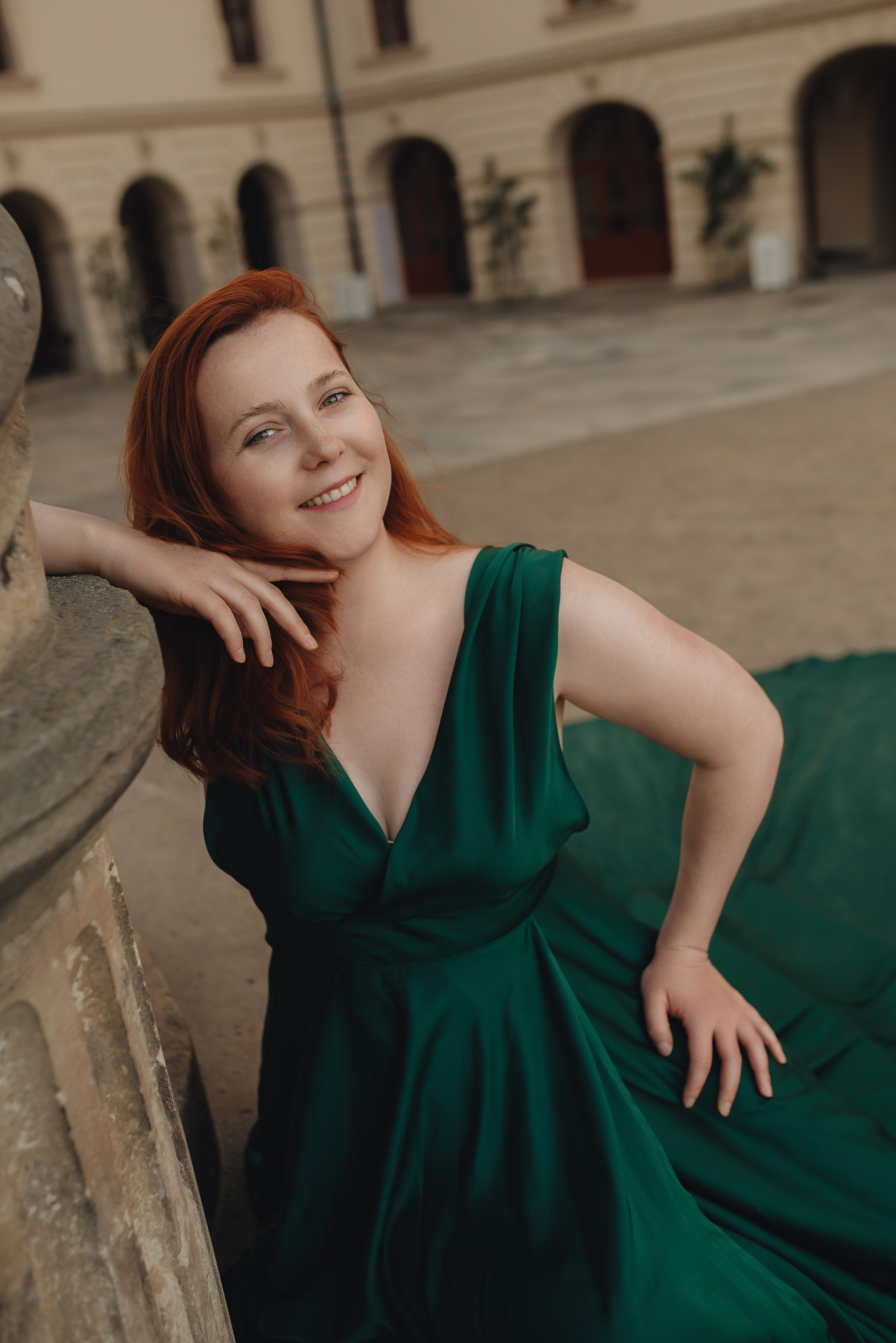 Фотосессия в летящем платье для Евгении. Фотограф Прага | Photographer Prague| Фотограф в Праге Яра Куркус