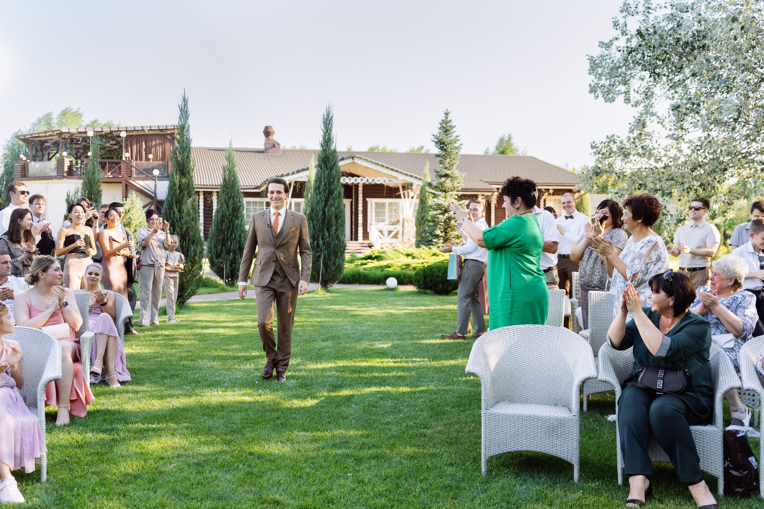 Свадьба Олега и Виктории в клубе «Ближняя дача»