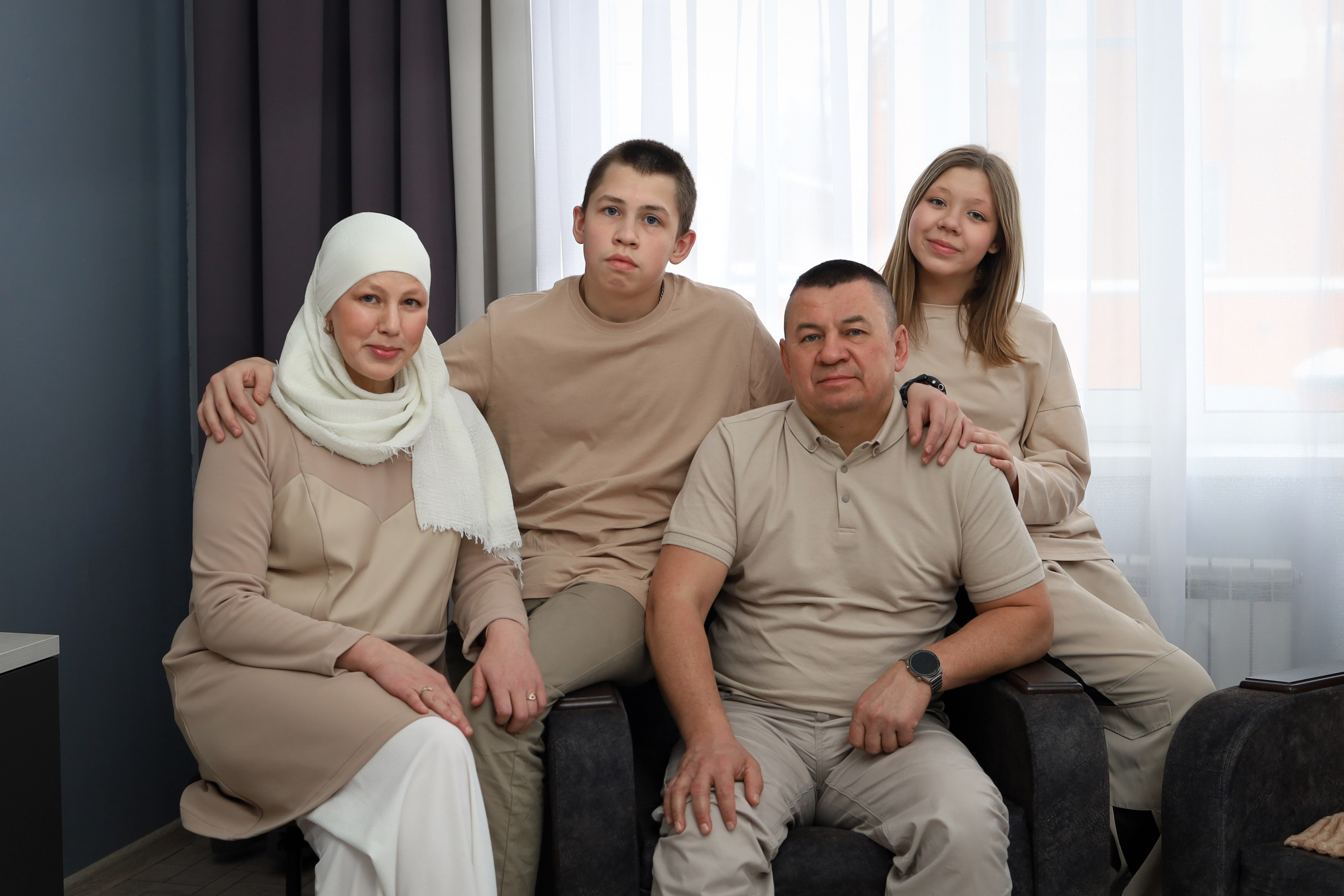 СемьЯ. Дружные Ахмадишины. Семейный фотограф в Казани Римма Гатауллина