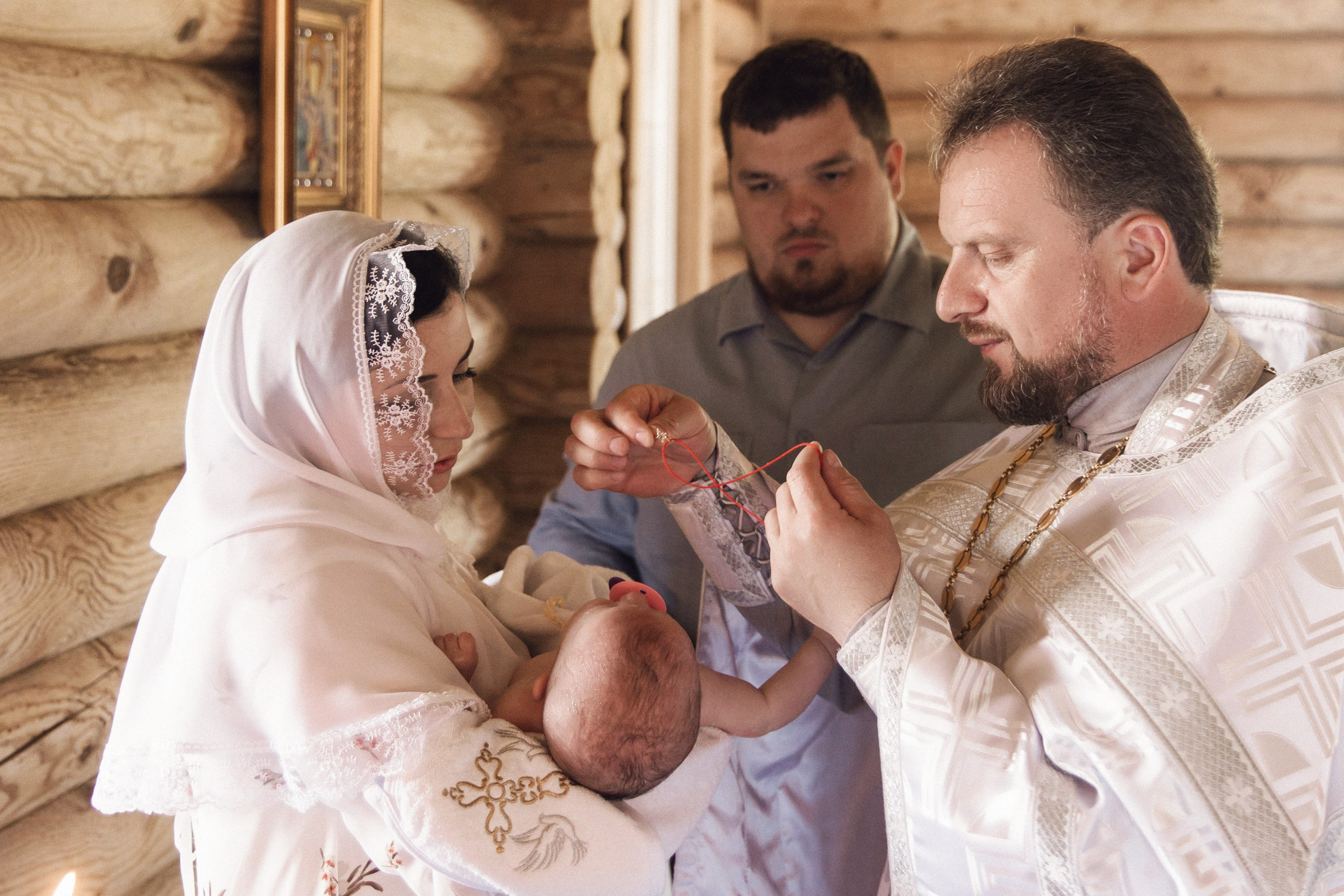 Фотосъемка церемонии крещения