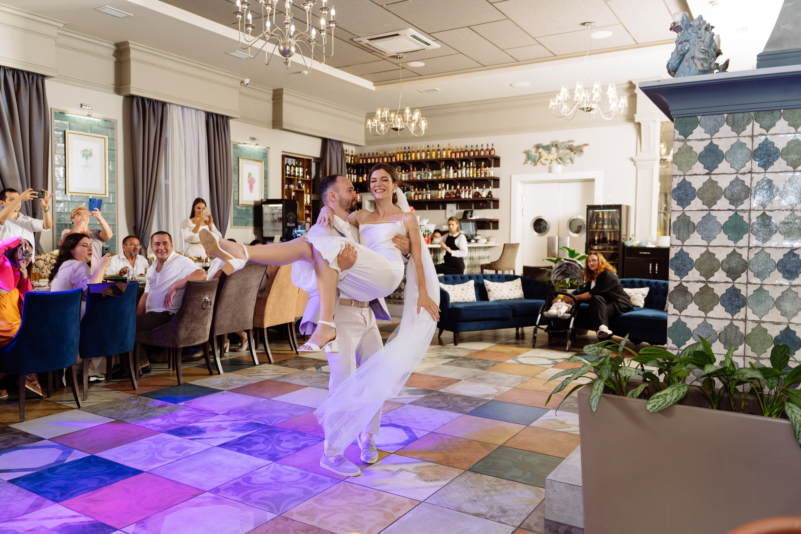 Свадьба Андрея и Алены в ресторане Графский парк, Ростов-на-Дону