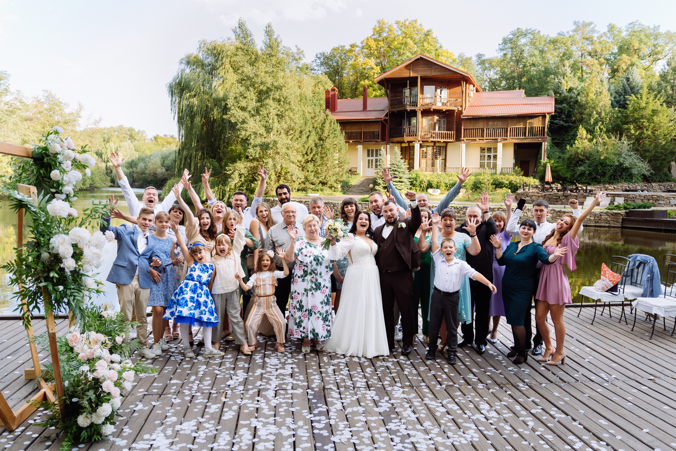 Свадьба Саши и Тани в парке-отеле Каньон, Ростов-на-Дону