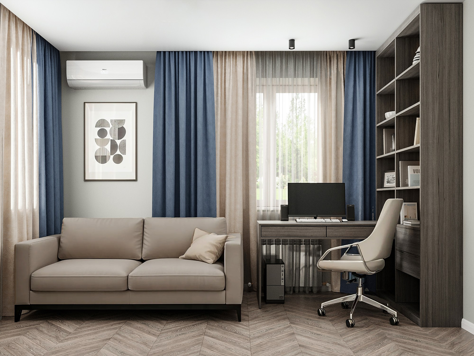 Дизайнер Ирина Раковица, гостевая комната