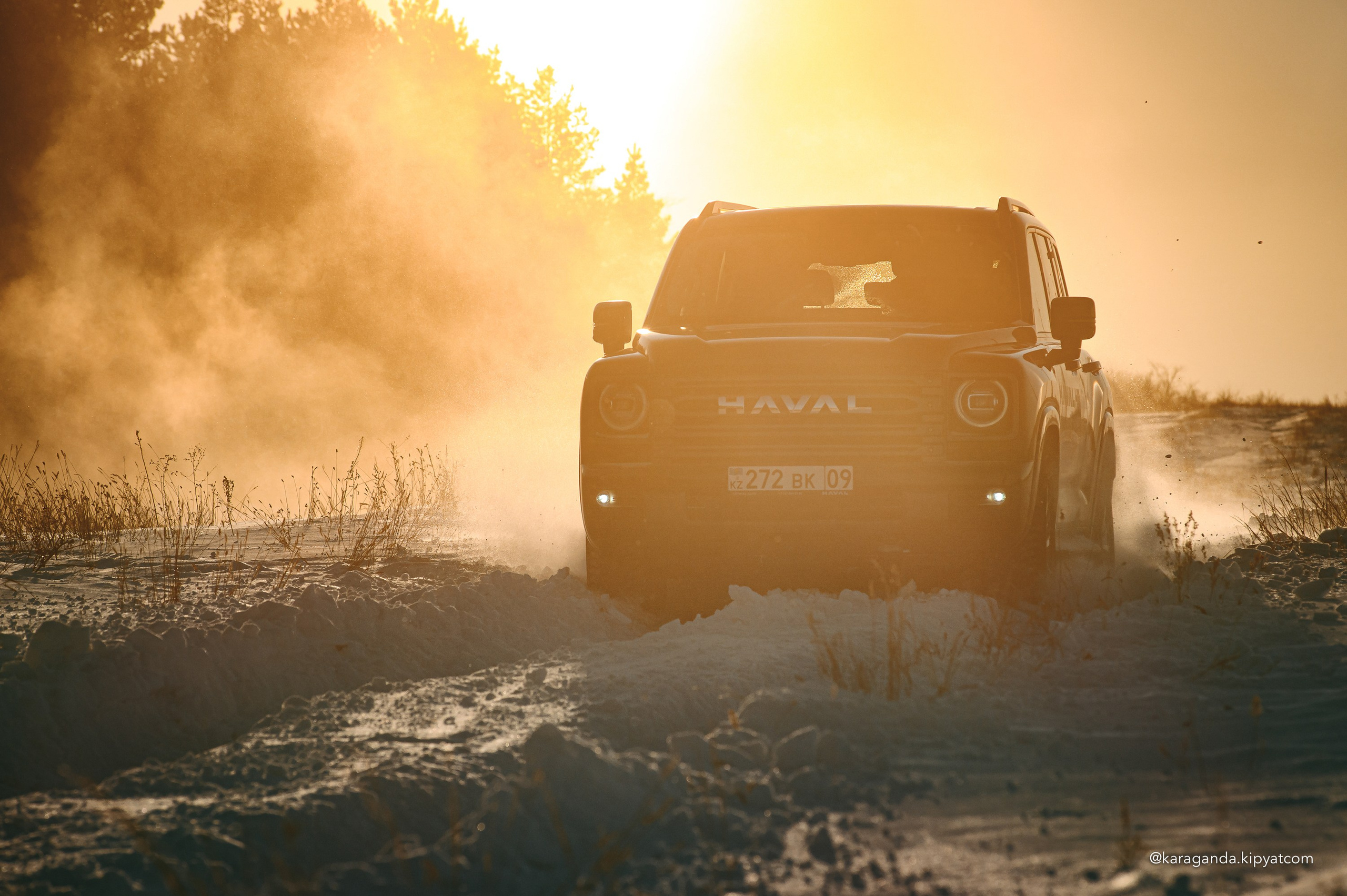 Зимний заезд на HAVAL H9. Кипятком Караганда