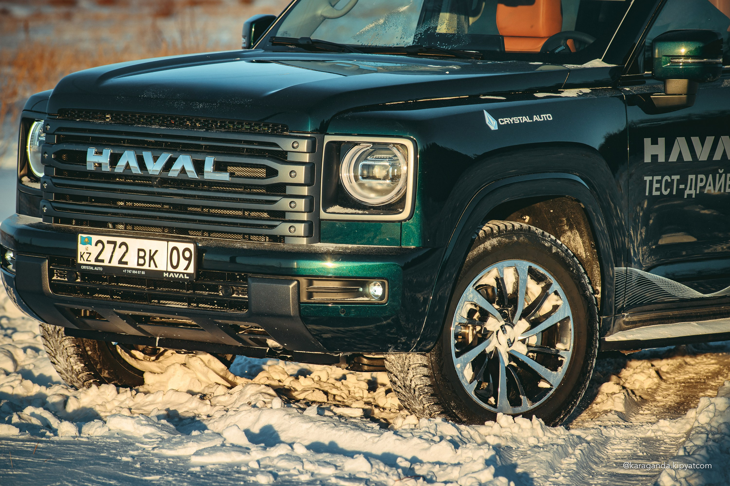 Зимний заезд на HAVAL H9. Кипятком Караганда