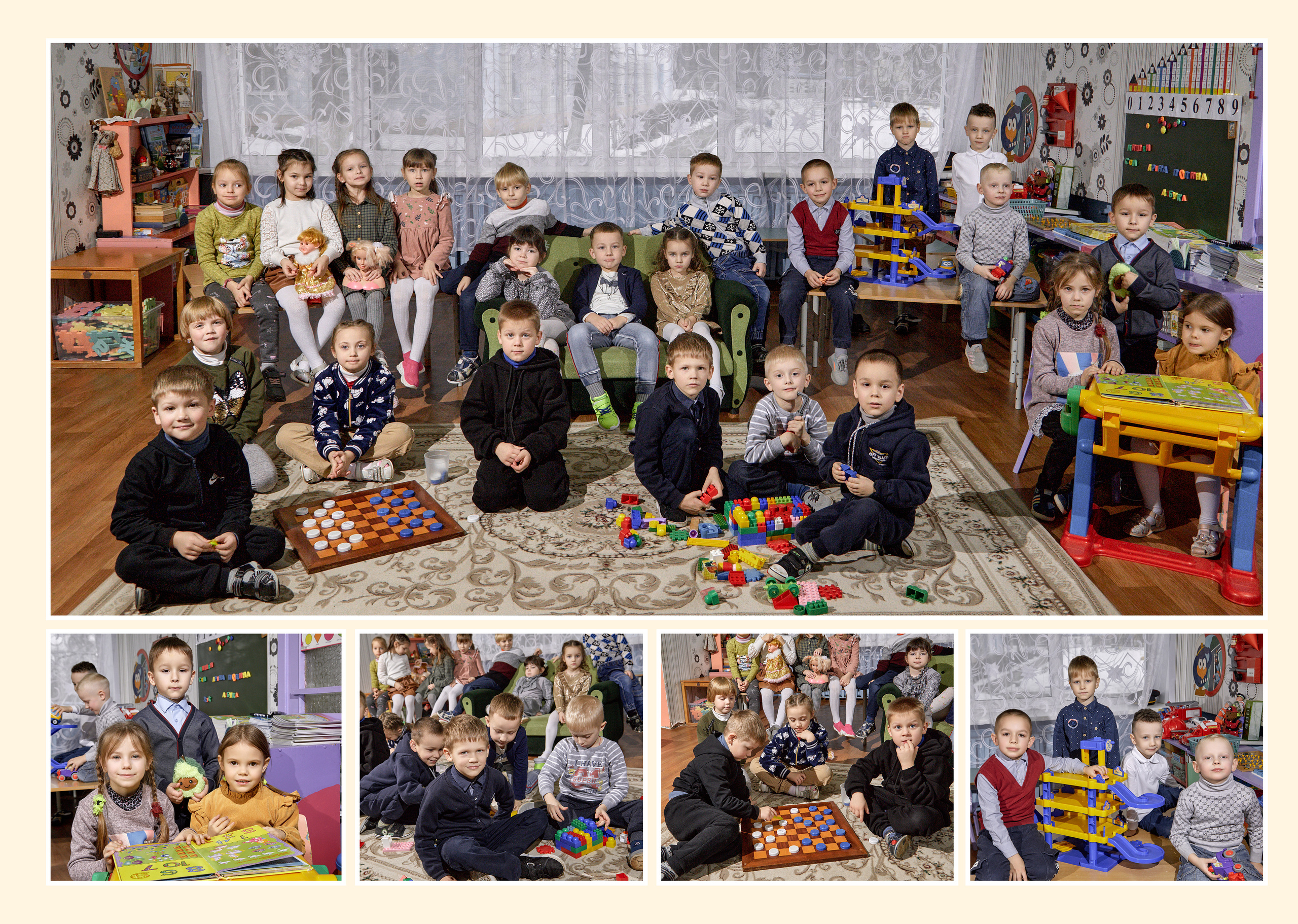 Выпускной альбом в детском саду. Свадебный и семейный фотограф в Минске и Минской области