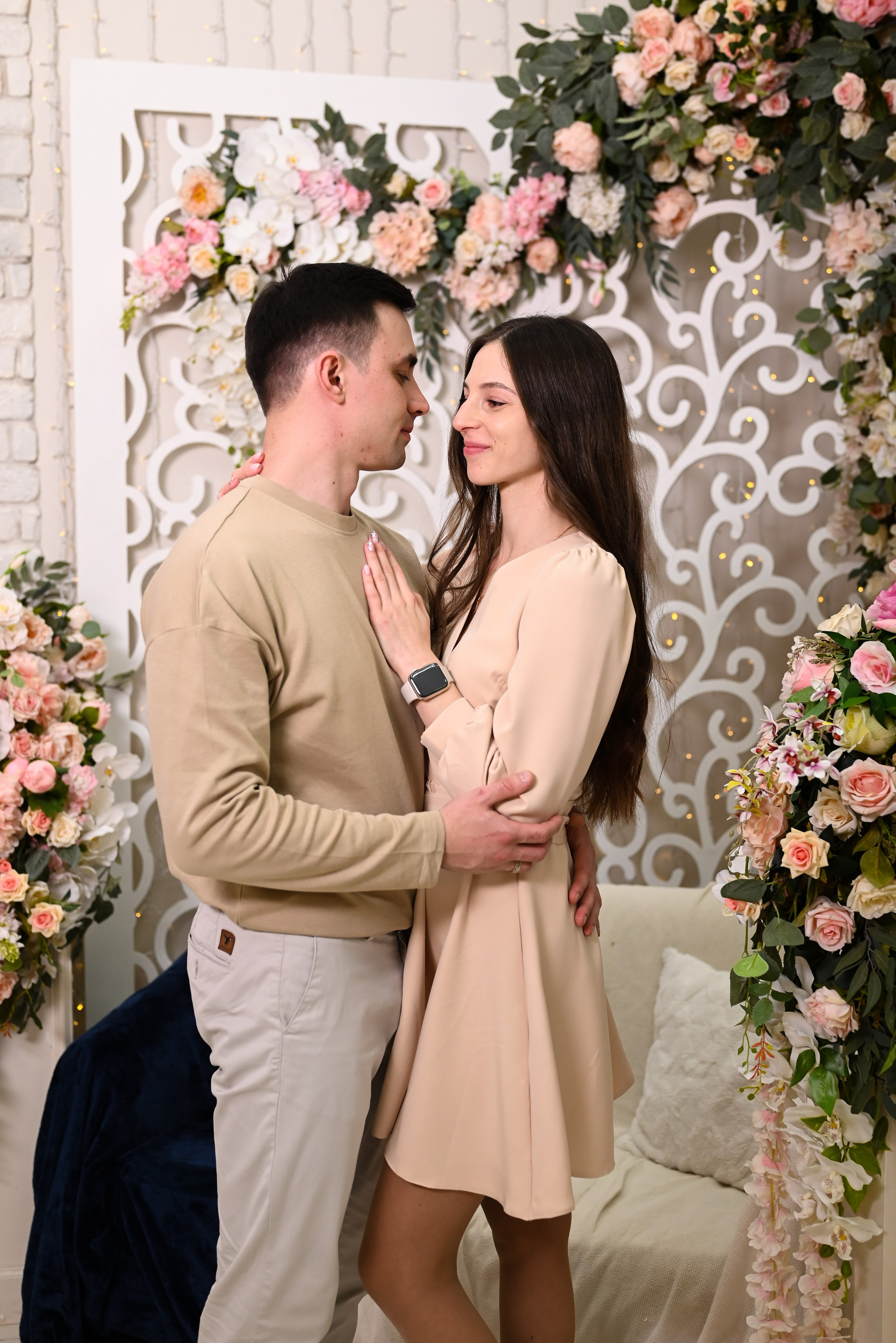 Love Story. Фотостудия Зефир. Фотосессии в студии под ключ. Москва. Семейные и детские фотосессии