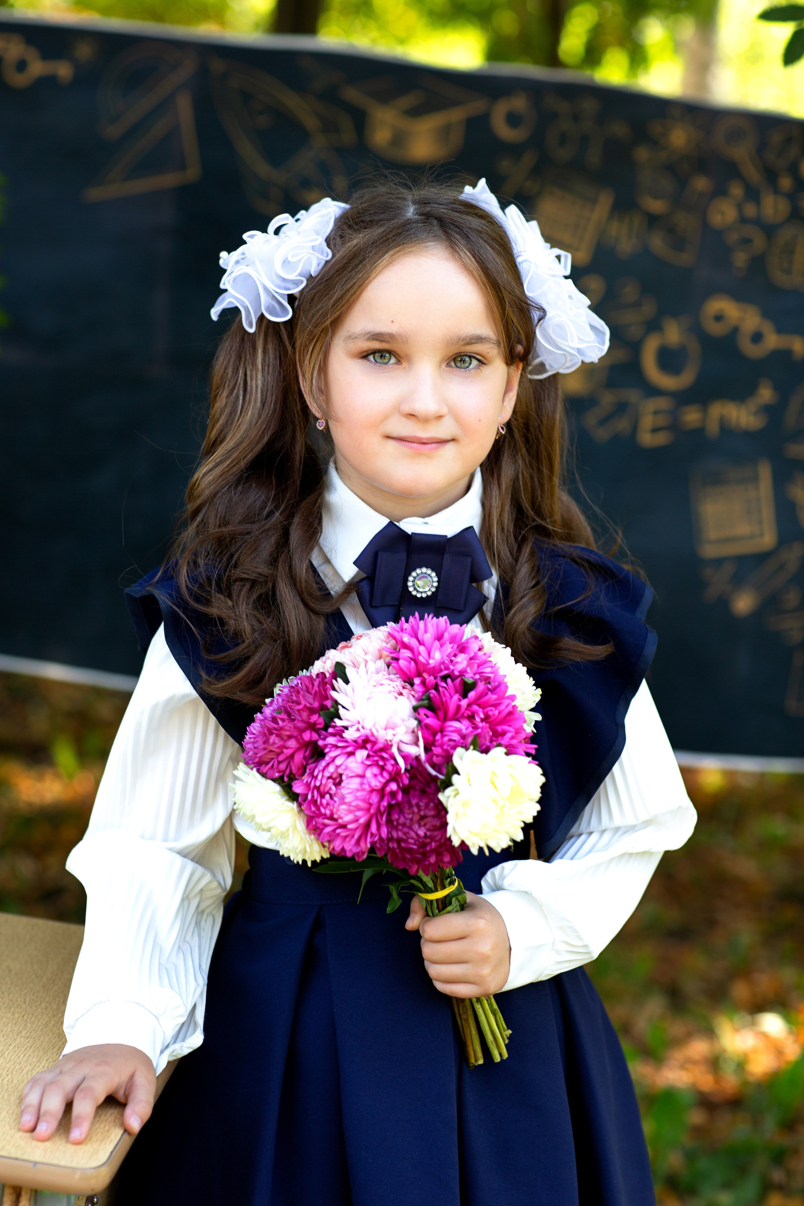Детская портретная фотосъёмка в Москве «Первый раз в первый класс!». Ирина Загоскина — портретные фотосессии в Москве