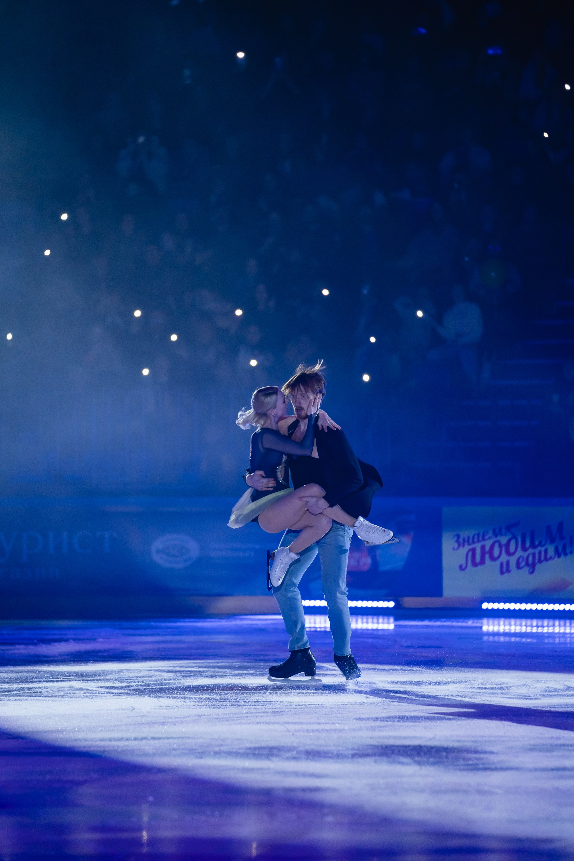 Шоу «Чемпионы на льду» в Новосибирске. Воробьева Ксения — Спортивный и танцевальный фотограф Новосибирск