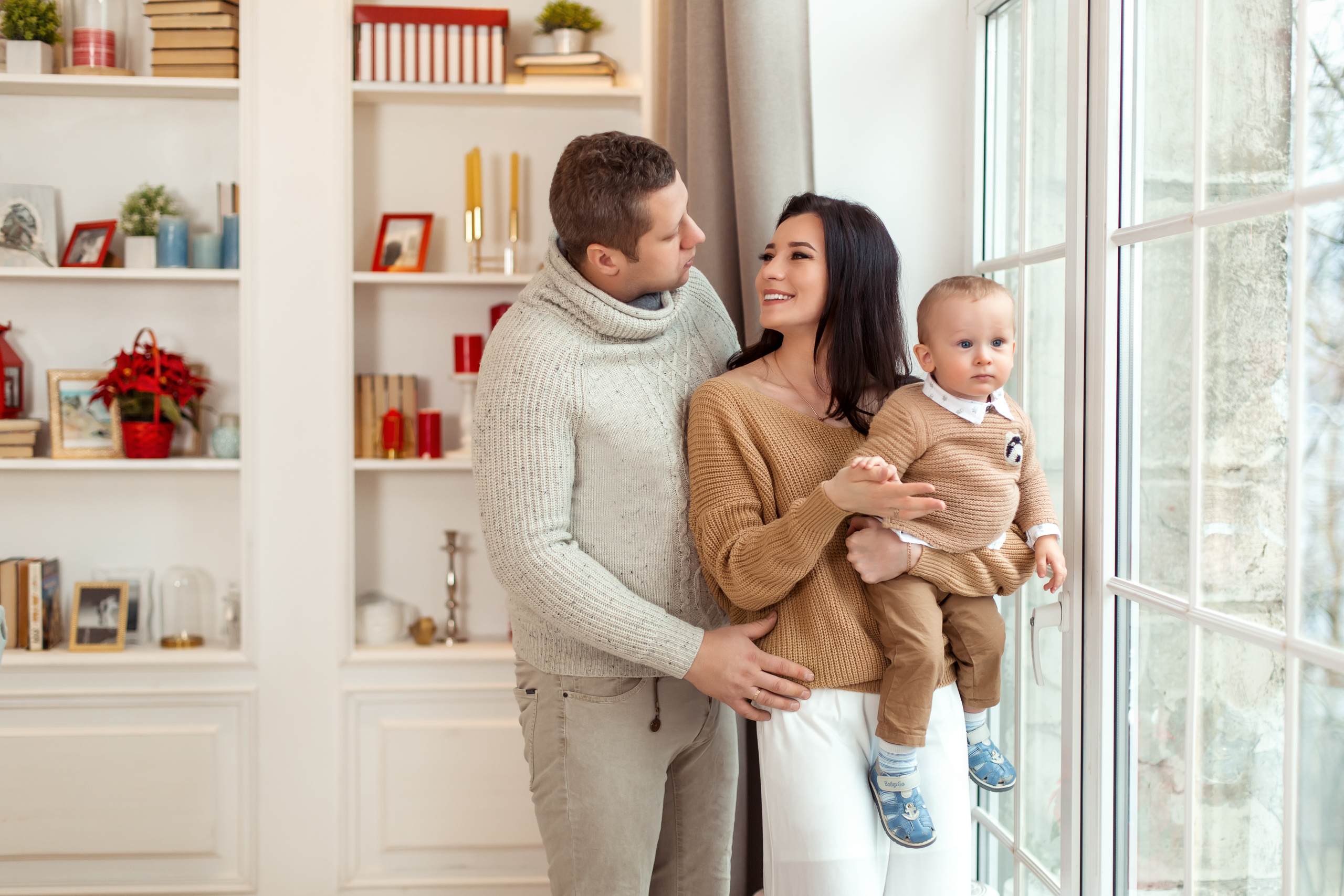 Новогодняя фотосессия в студии СПб. Семейный фотограф в Санкт-Петербурге Анна Аверина