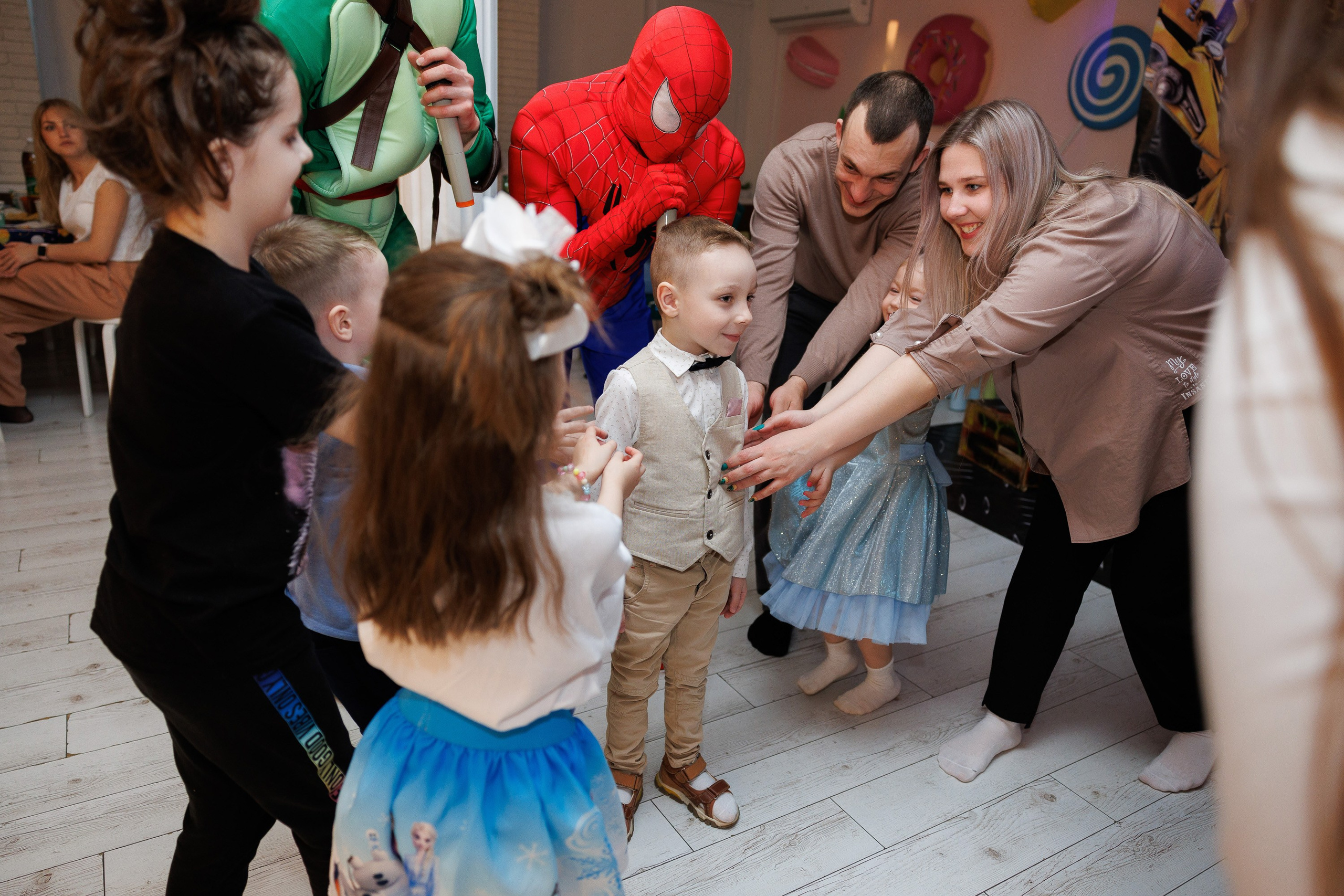 Детский день рождения в студии «Ромашка» в Оренбурге — Трансформеры