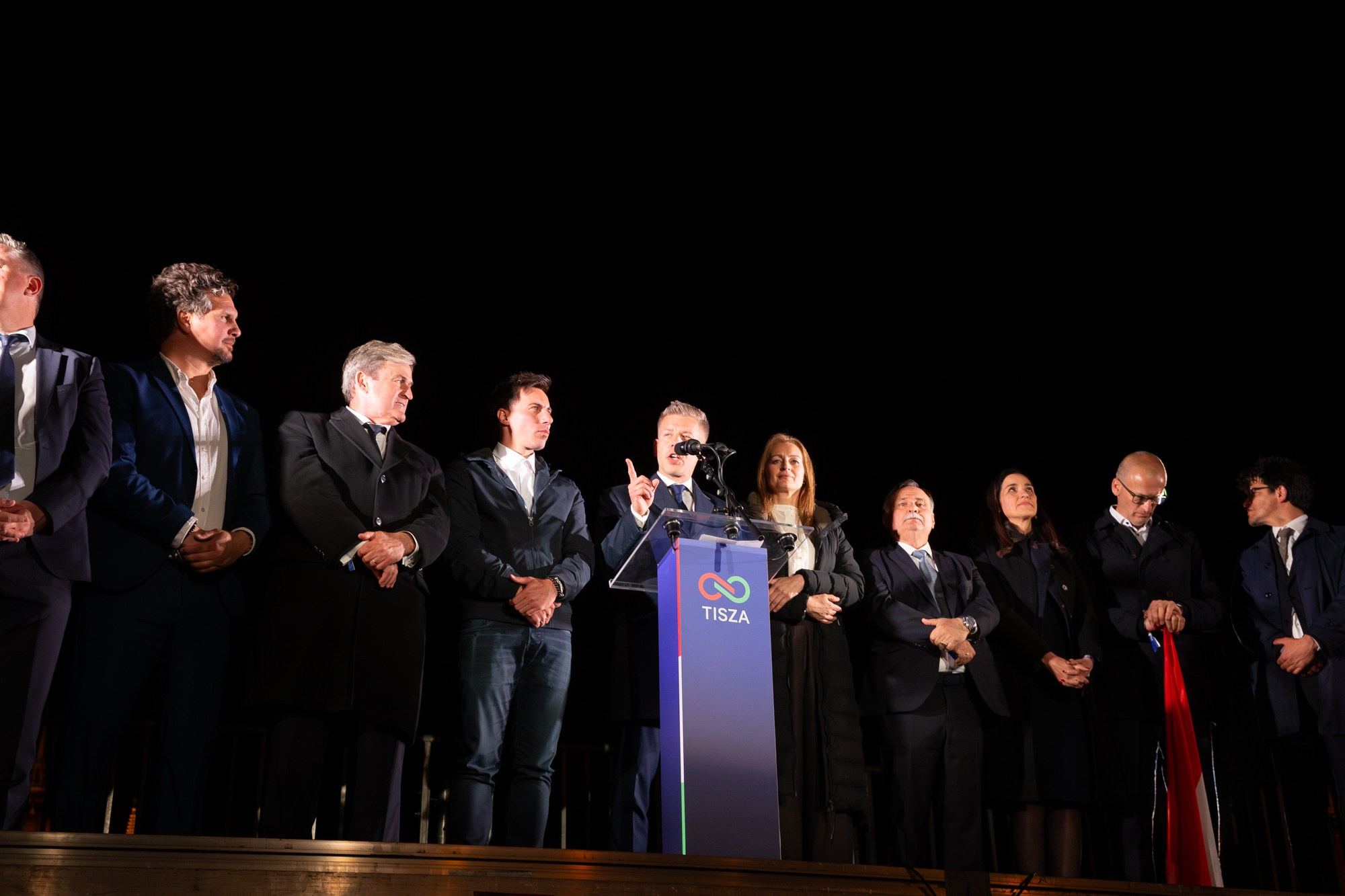 TISZA Victory Night, Hungary 2026. Photographer in Budapest — Yura Knyazev