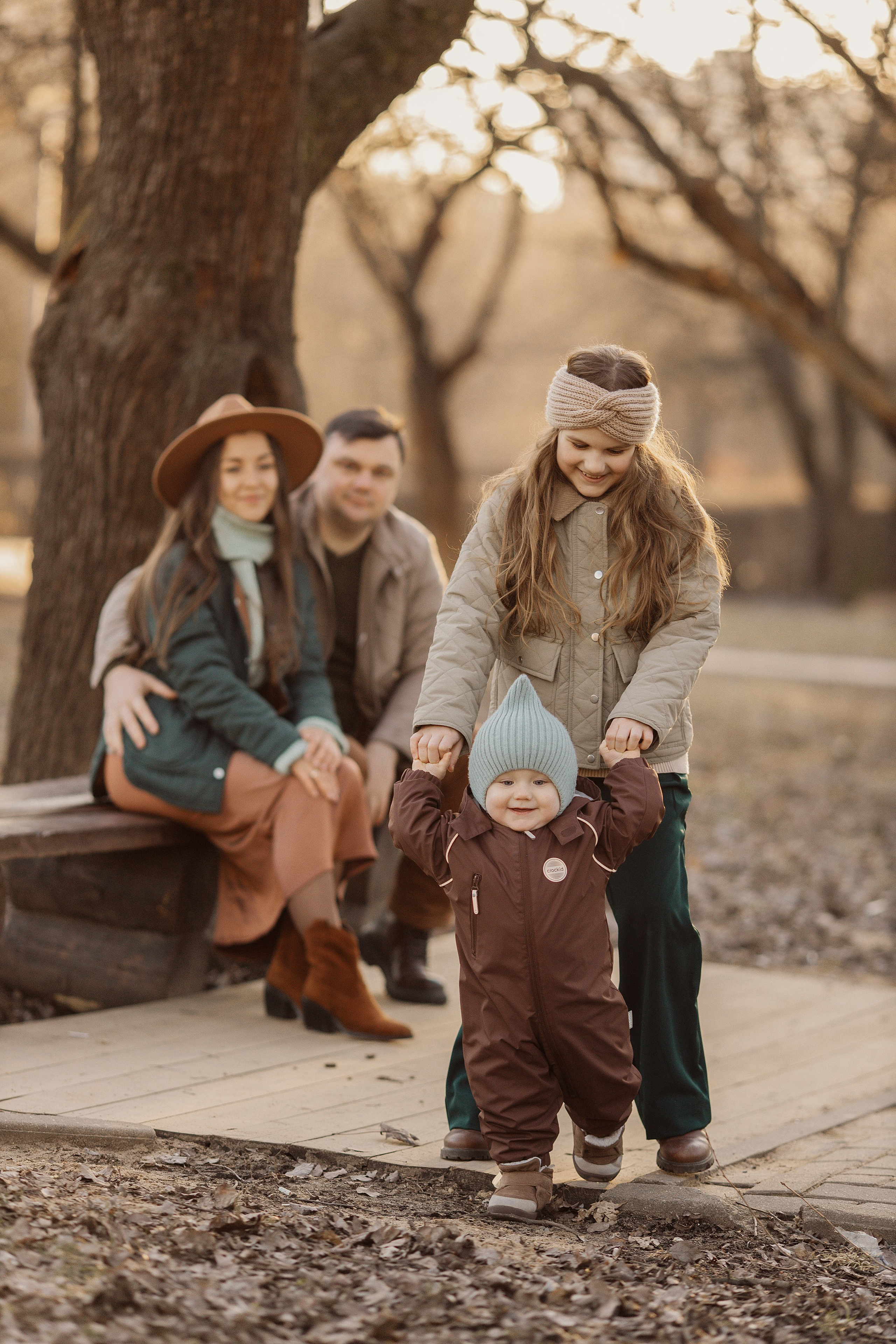 Семейная фотосессия в Москве в шоколадном стиле. Главная