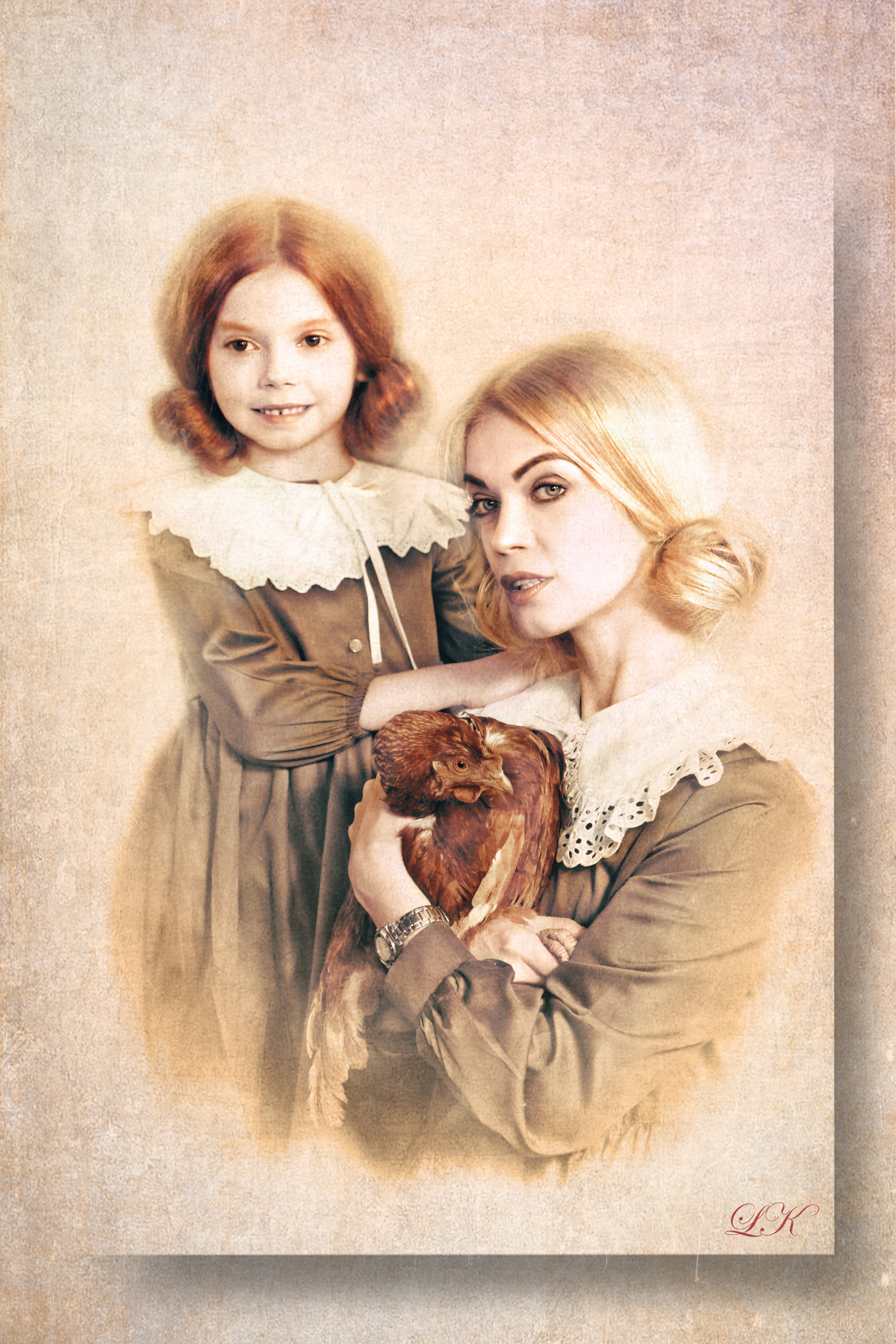 Тающий портрет