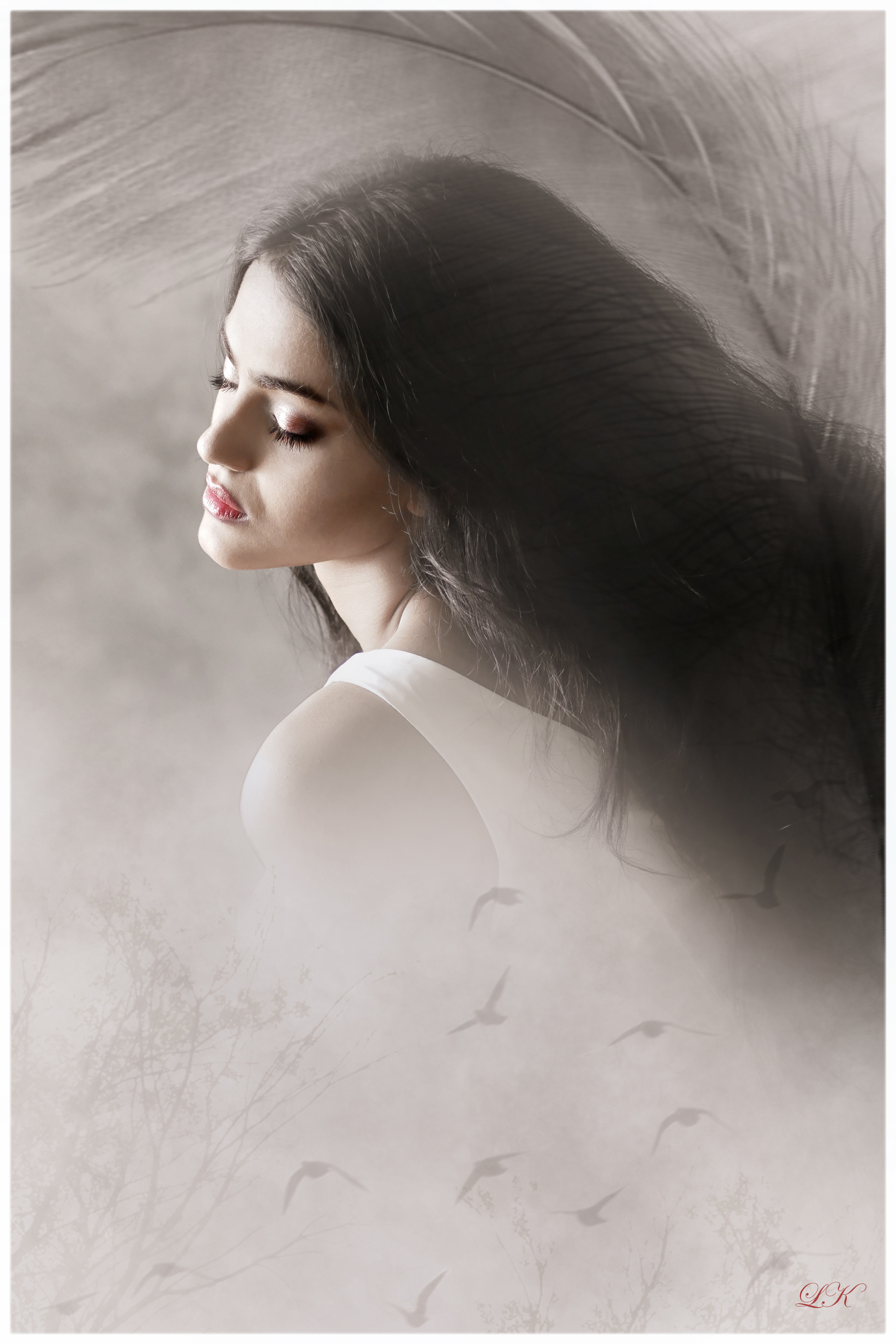 Тающий портрет