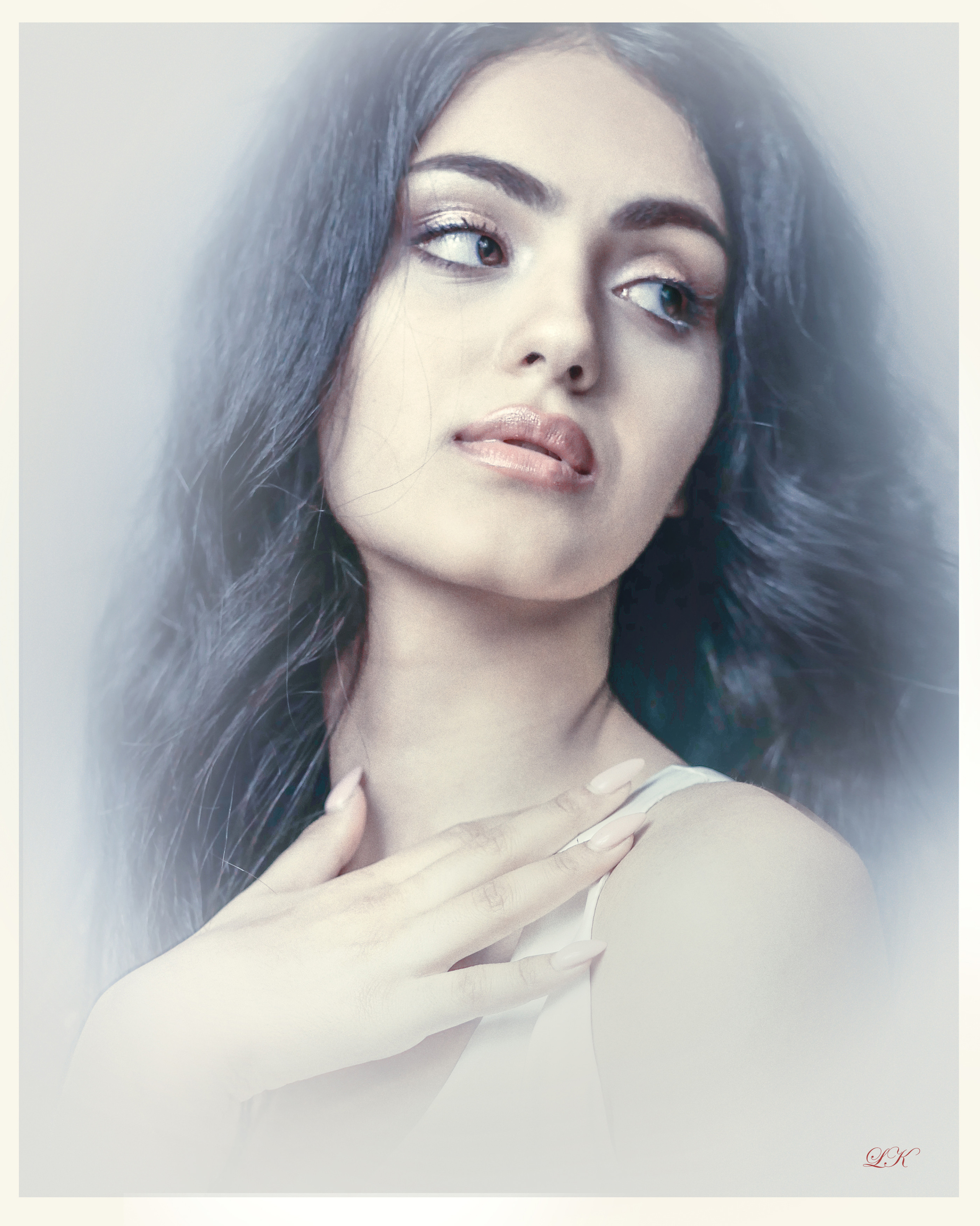 Тающий портрет