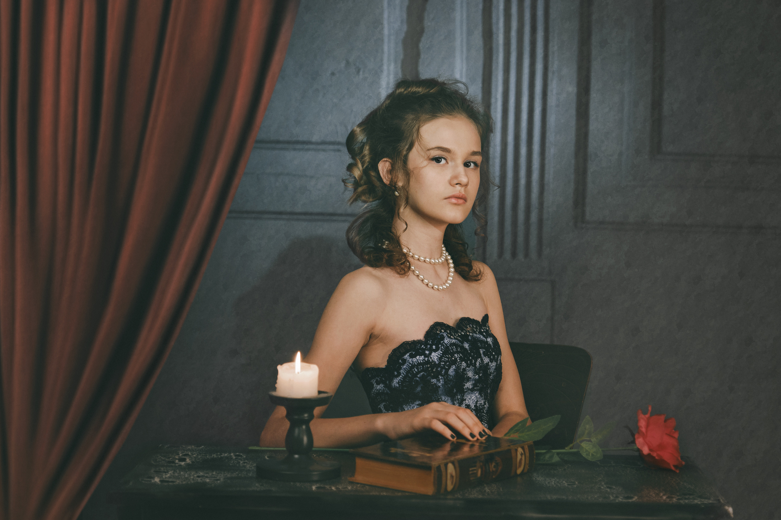 Винтажный портрет