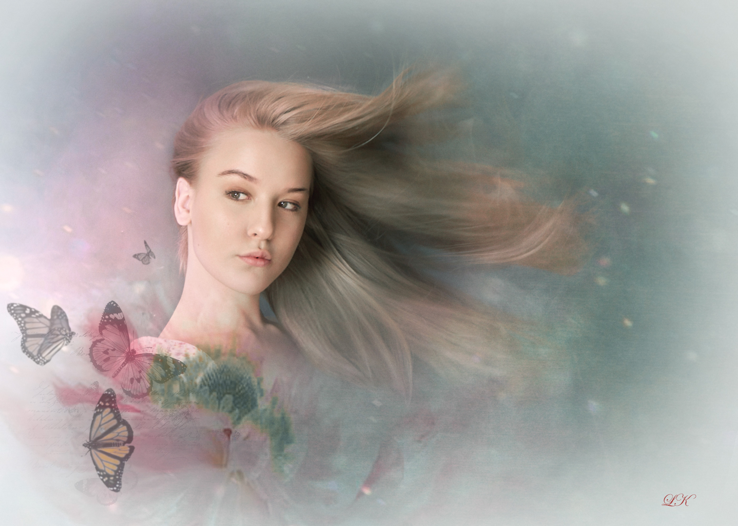 Тающий портрет