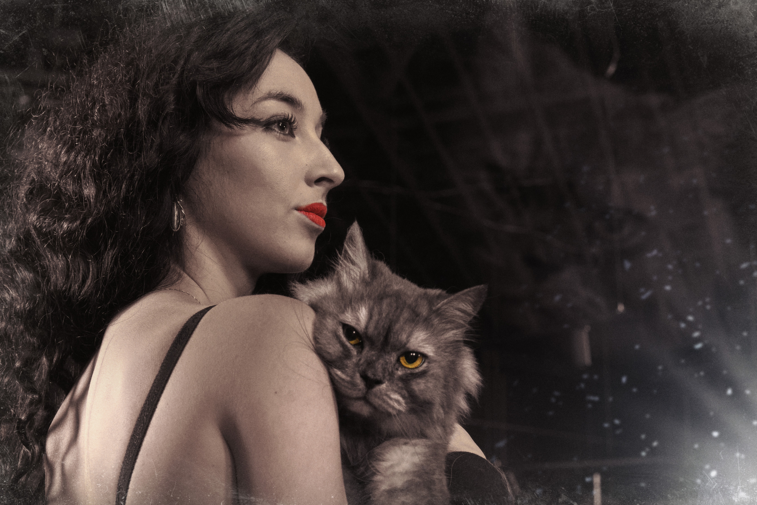 Винтажный портрет