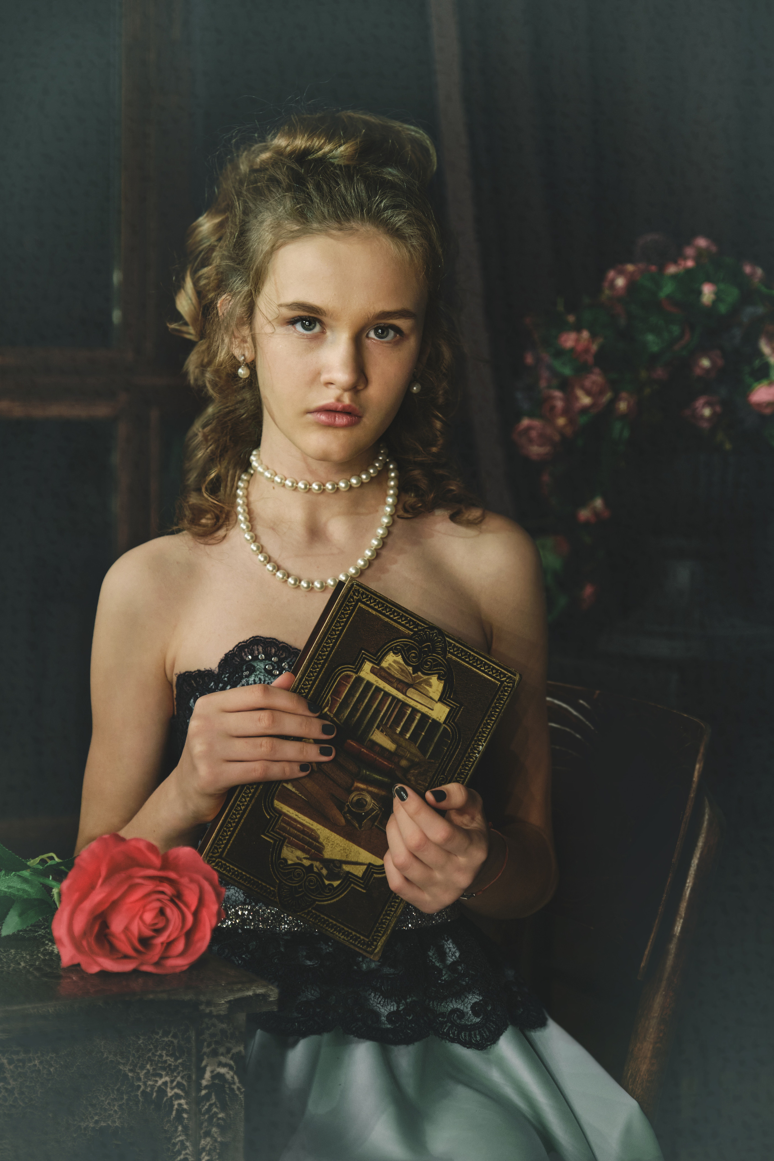 Винтажный портрет