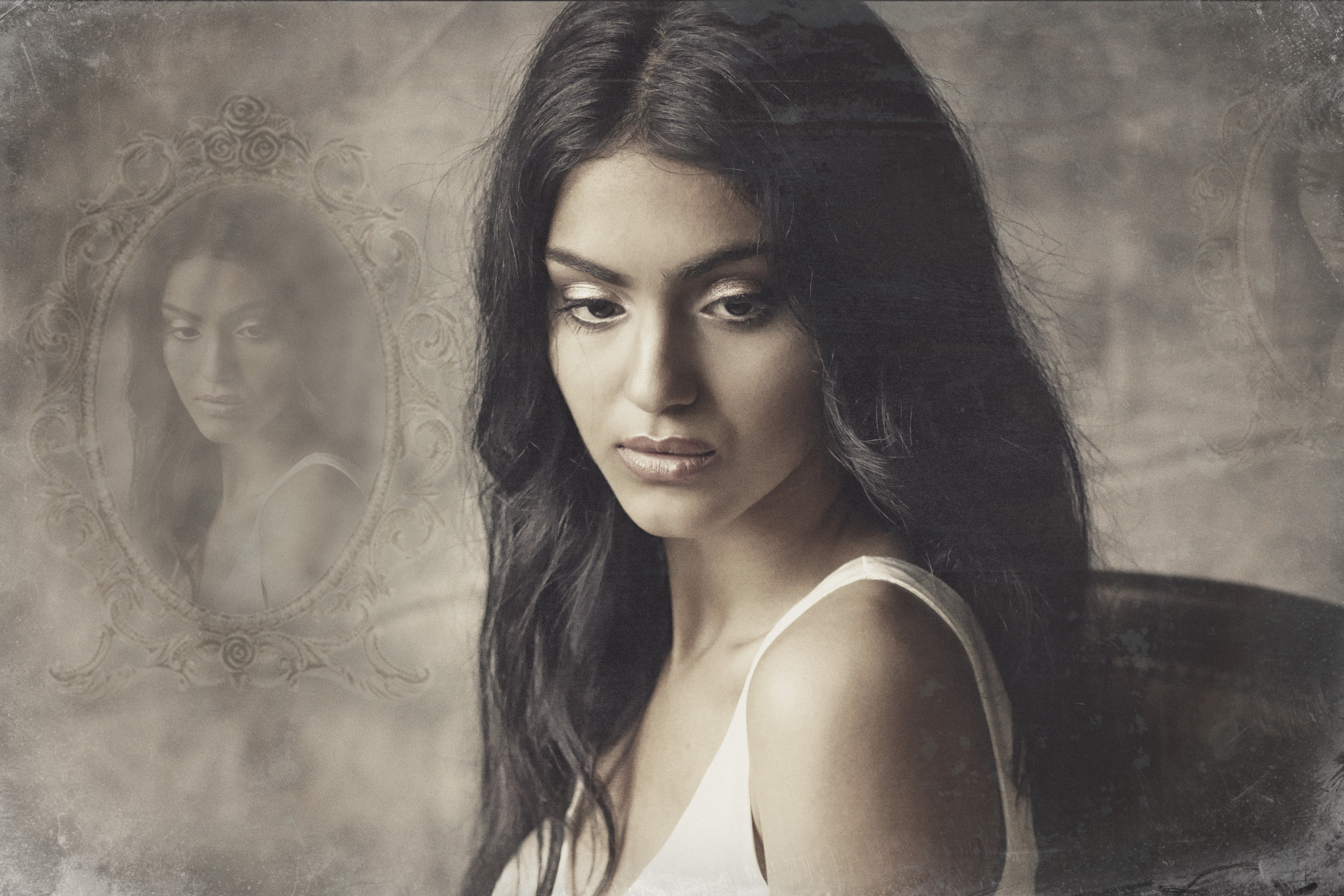 Винтажный портрет