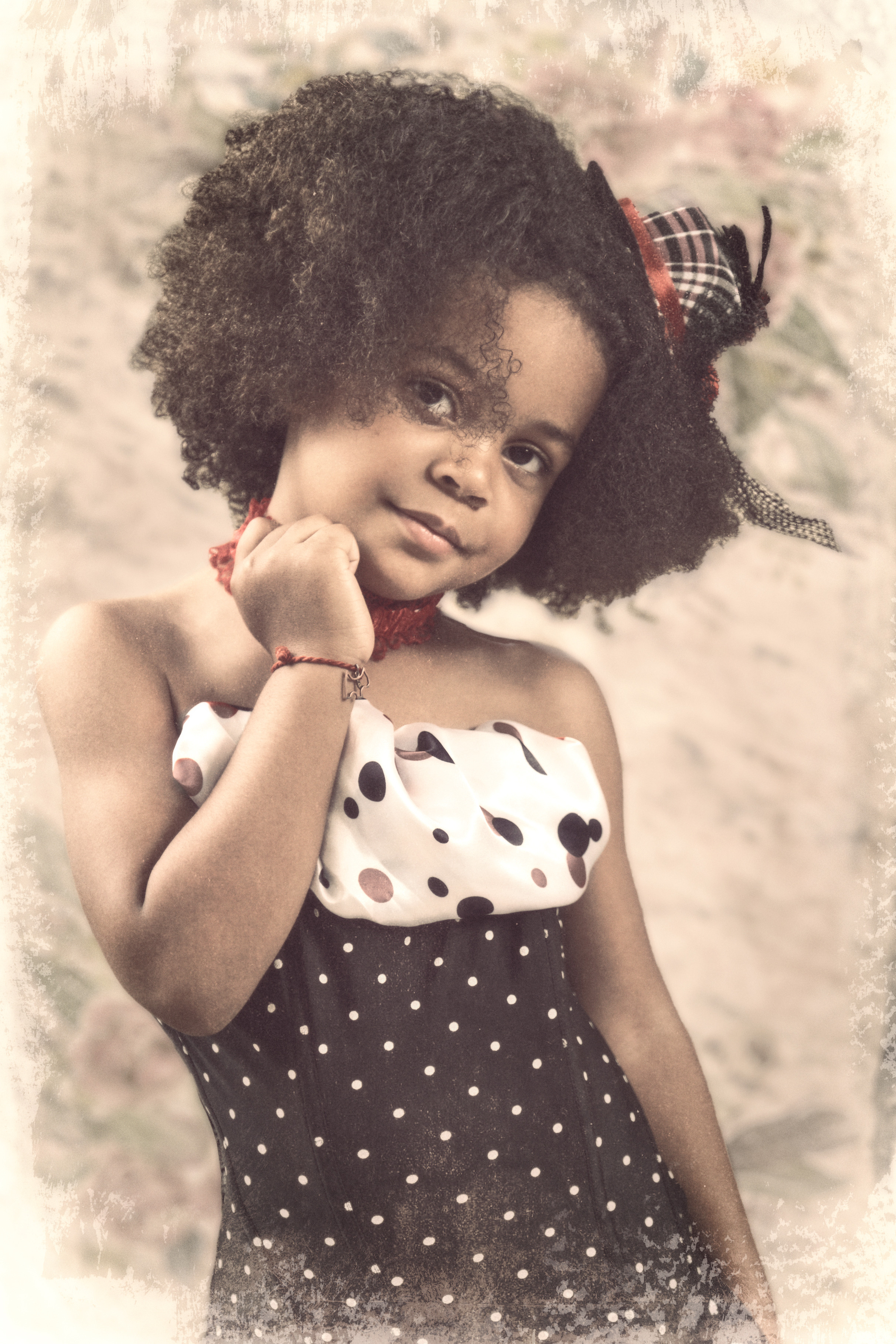 Винтажный портрет