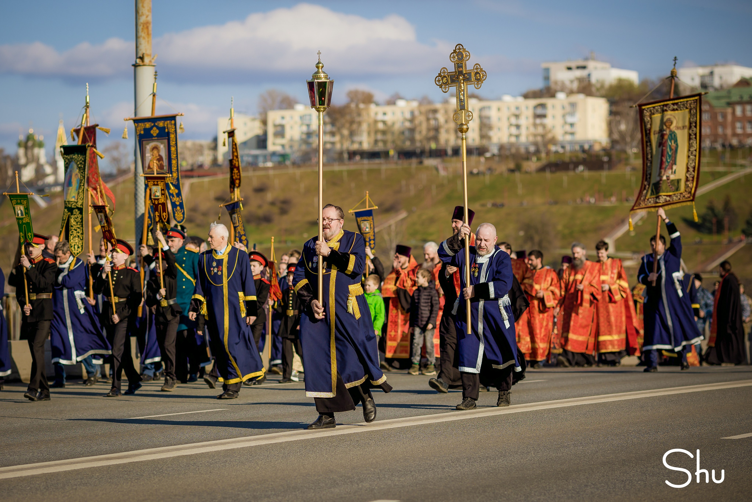 Крестный ход в Нижнем Новгороде