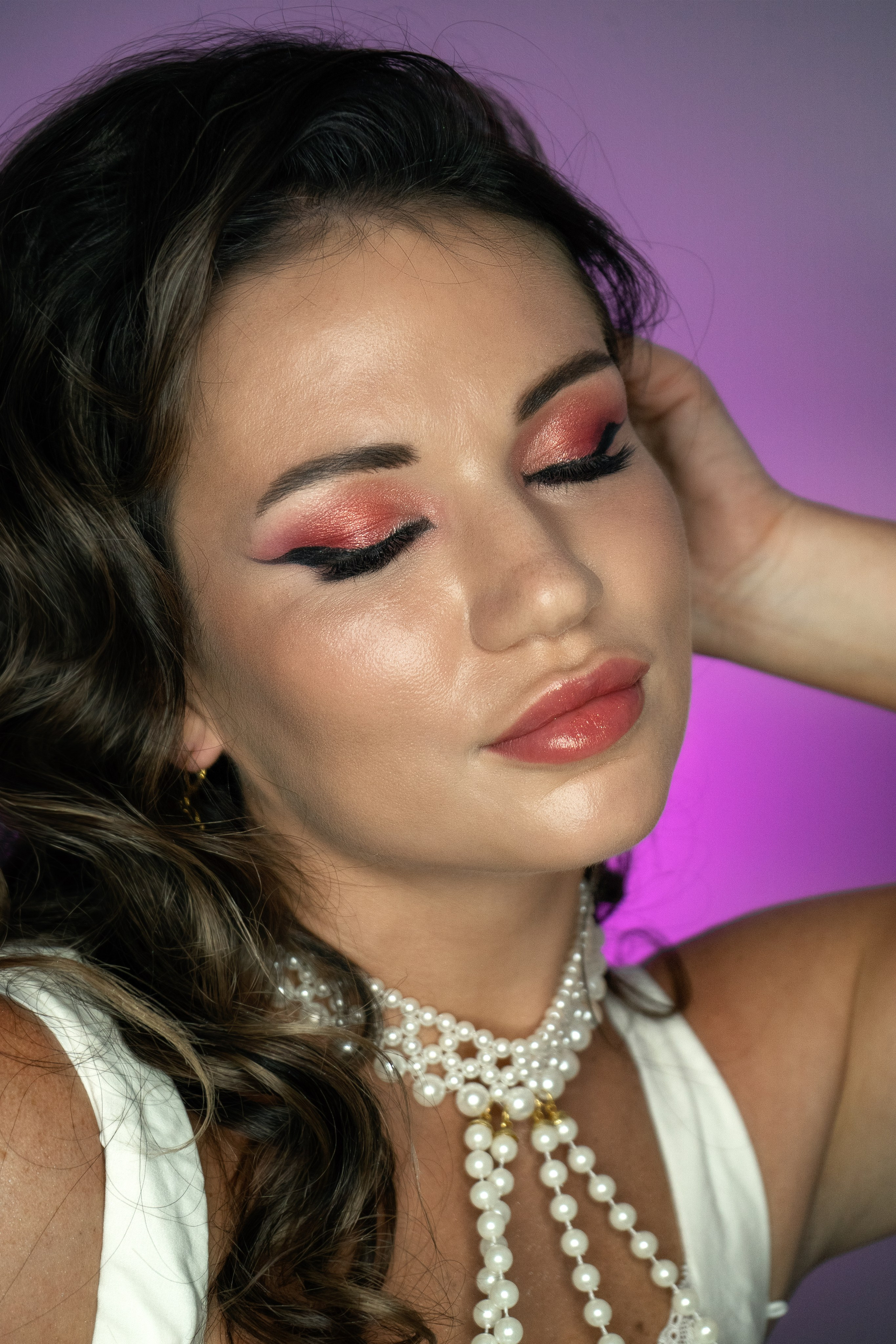 Макияж. Фотограф Надежда Сухомлина
