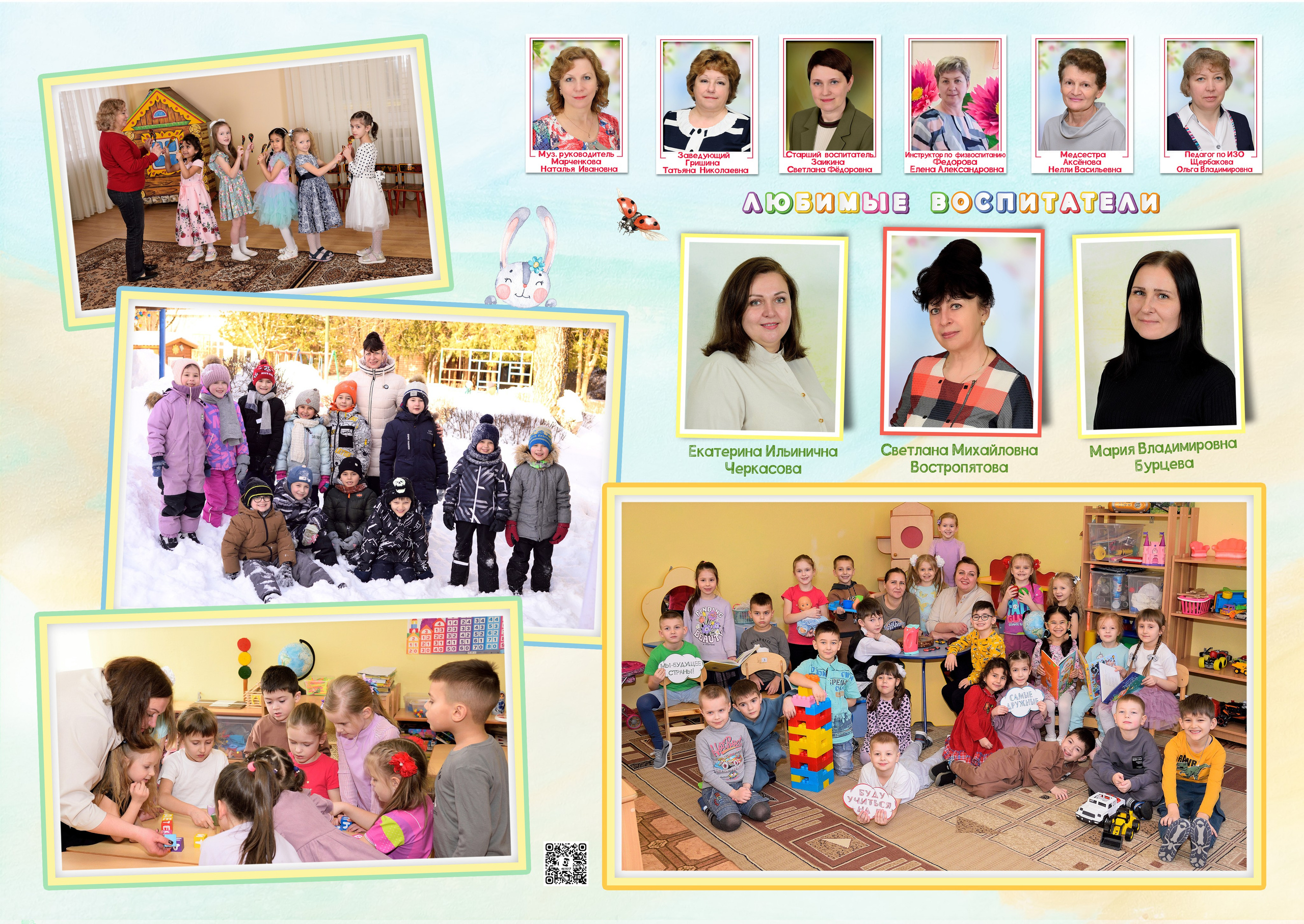 Альбом на 3-4 разворотов детский сад. Выпускные альбомы для школ и детских садов Александр и Динара