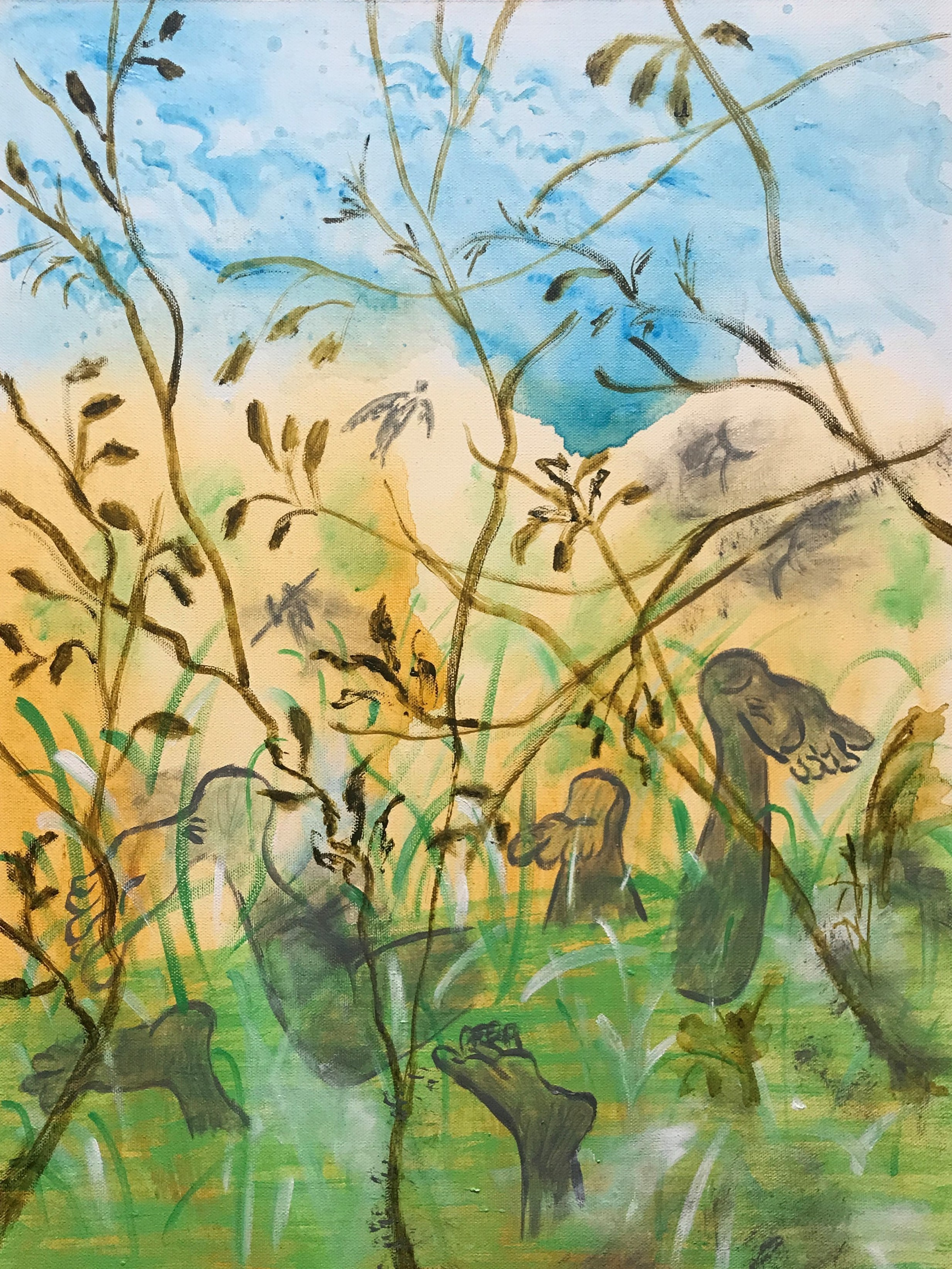 Не думай про…. Artist Oleg Semenovykh