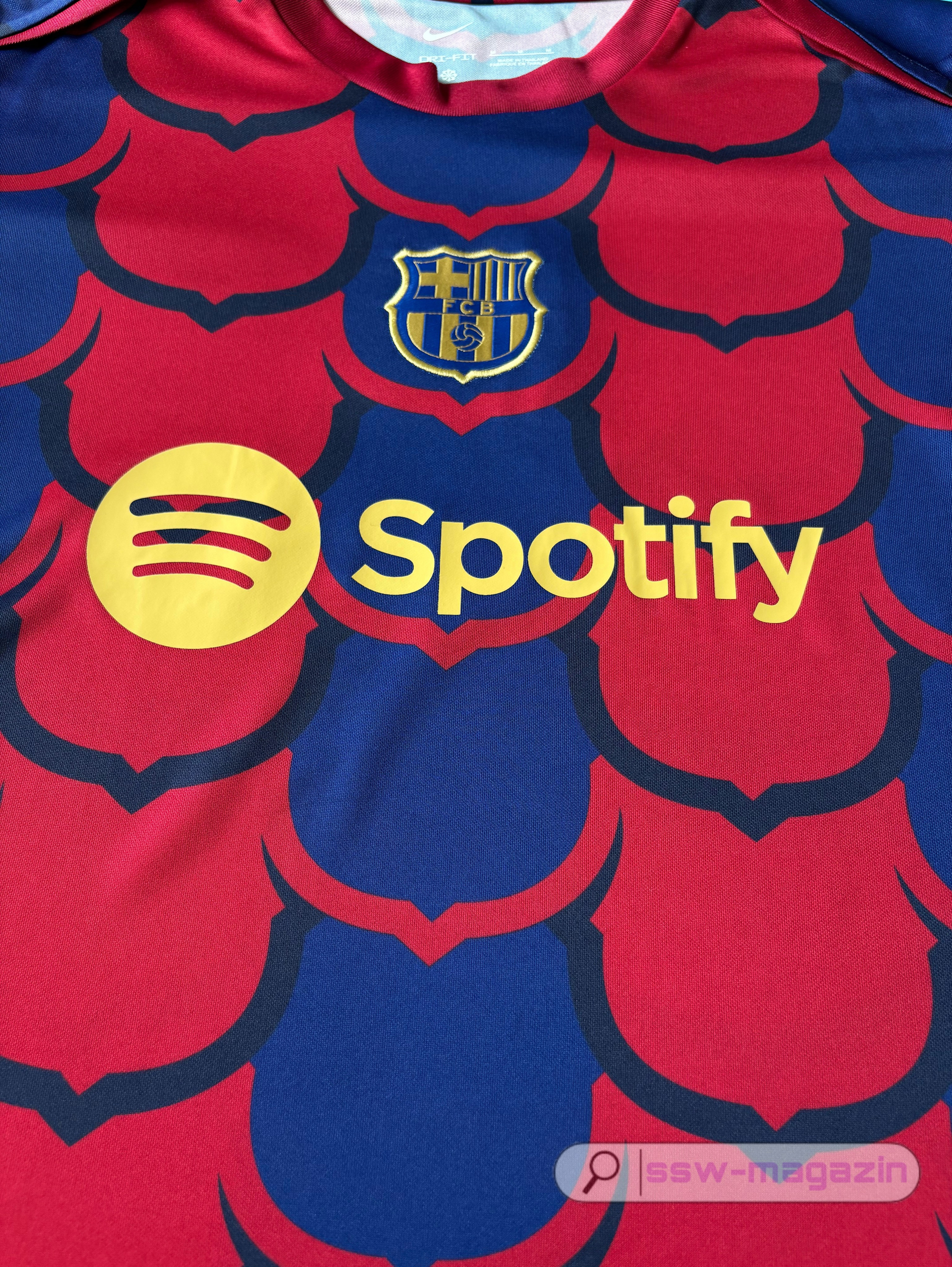 Тренировочная футболка Barcelona 2024-2025 купить. Футбольный магазин — ssw_magazin