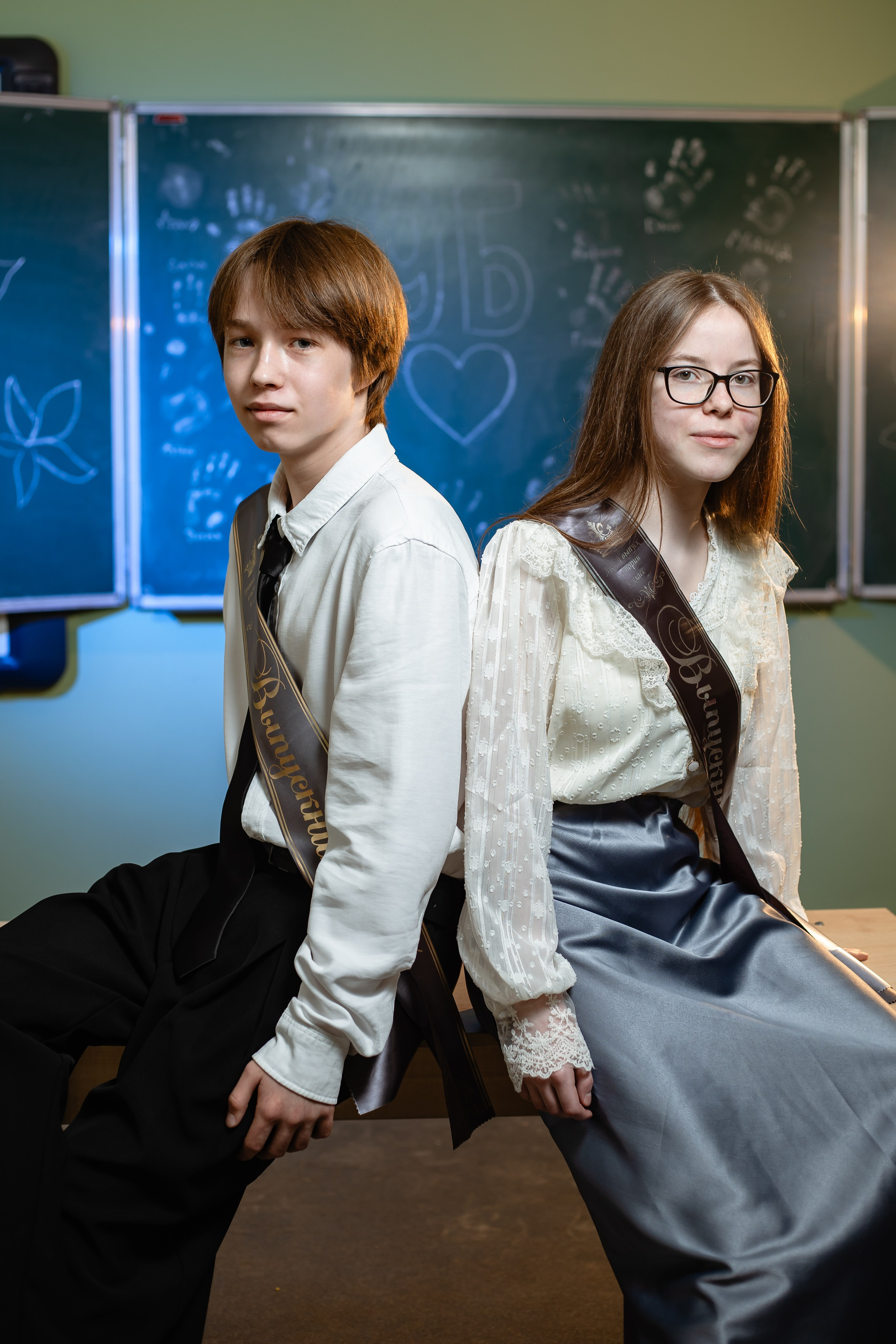 📸 Анонс Выпускного 11 и 9 класса, школа № 1, город Пошехонье. Фотограф Михаил Александров