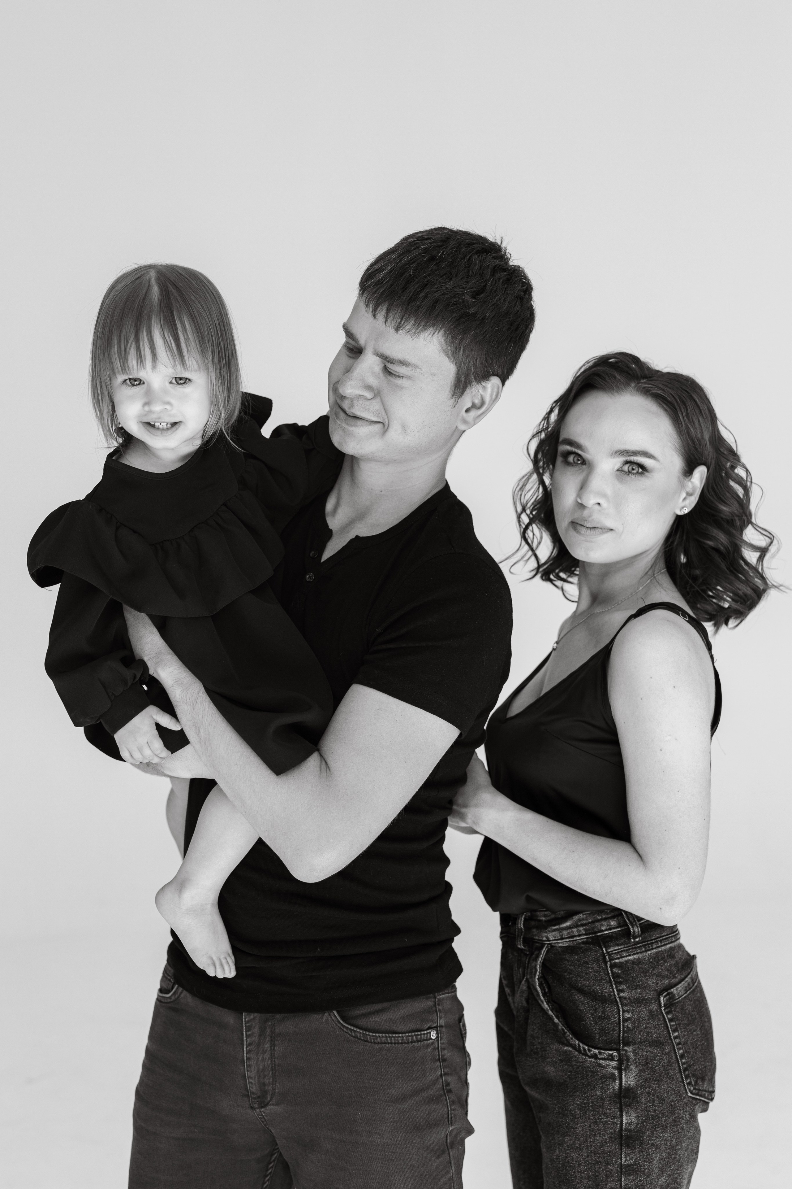 Family in Black. Индивидуальные и семейные съёмки в Уфа Маргарита Истомина