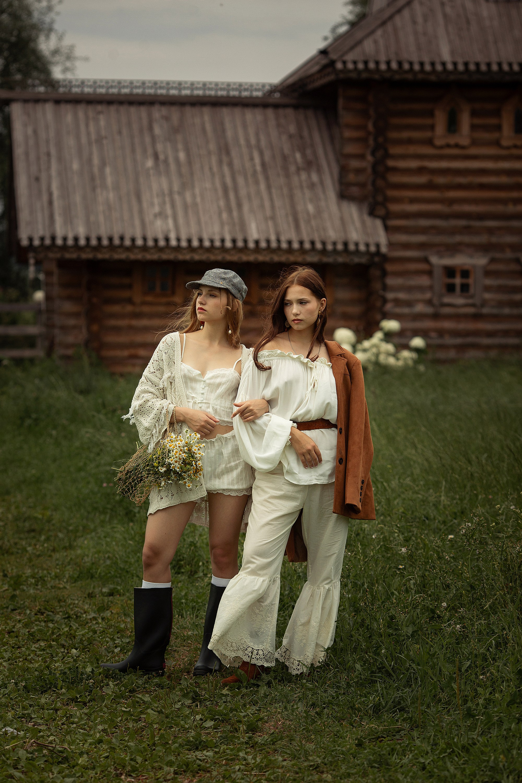 Стильная Фотосессия девушек в стиле cuntry fashion. Tatyana Nadezhdina Family photographer