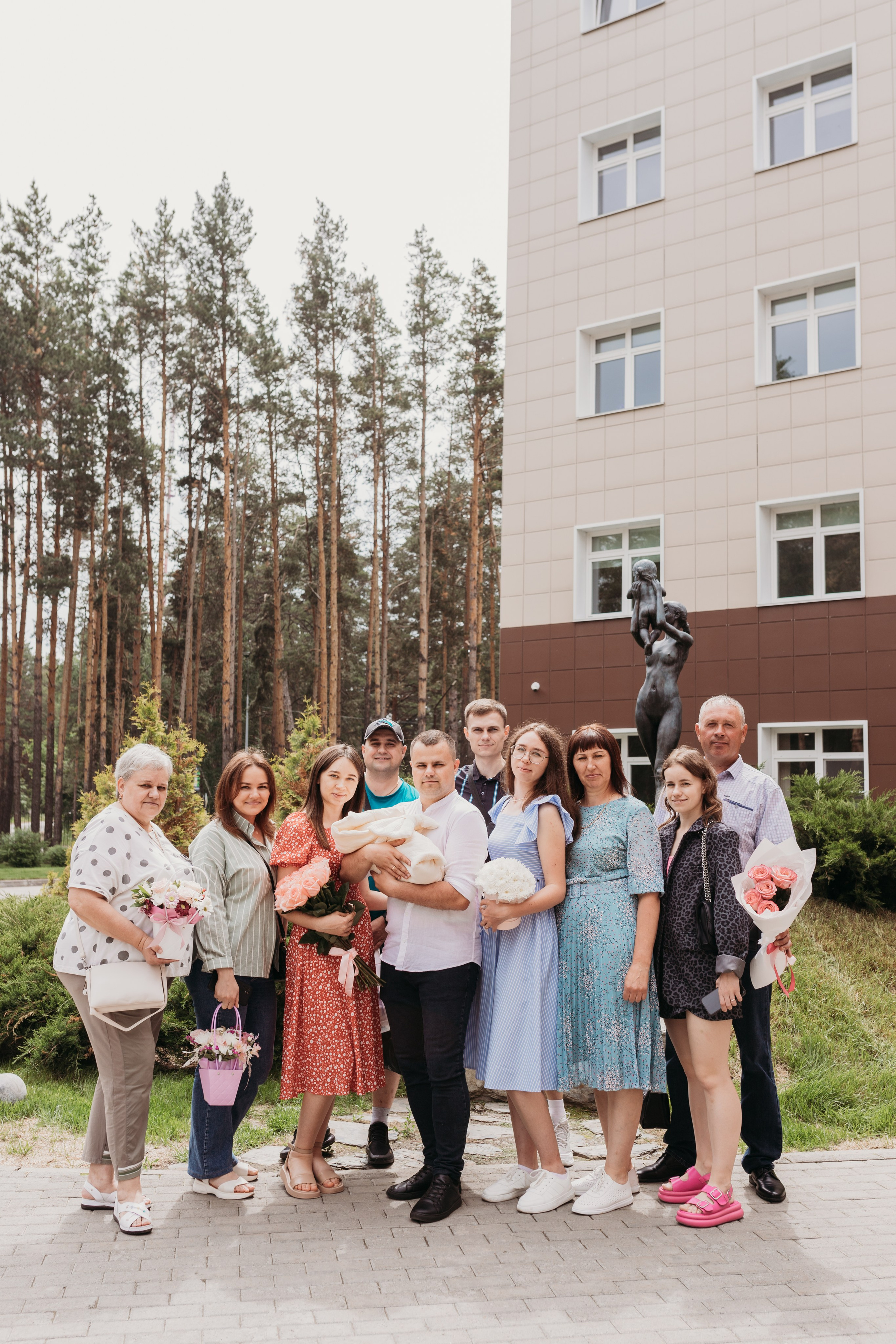 Фотосъемка выписки. Фотограф новорожденных в г. Барнаул Ренпенинг Катерина