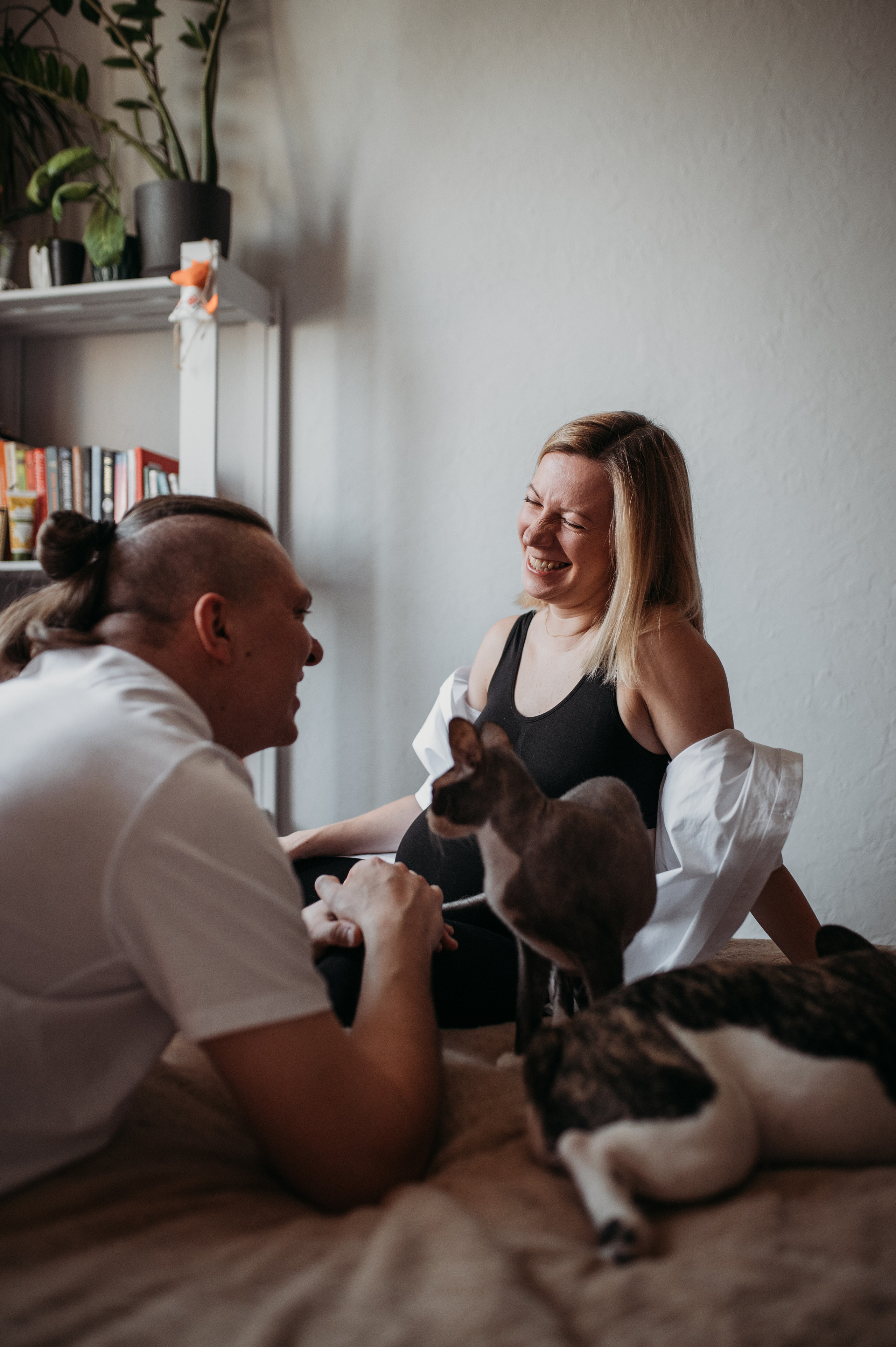 Домашняя съемка Катя, Паша и компания). Фотограф Нижний Новгород Екатерина Кукленкова