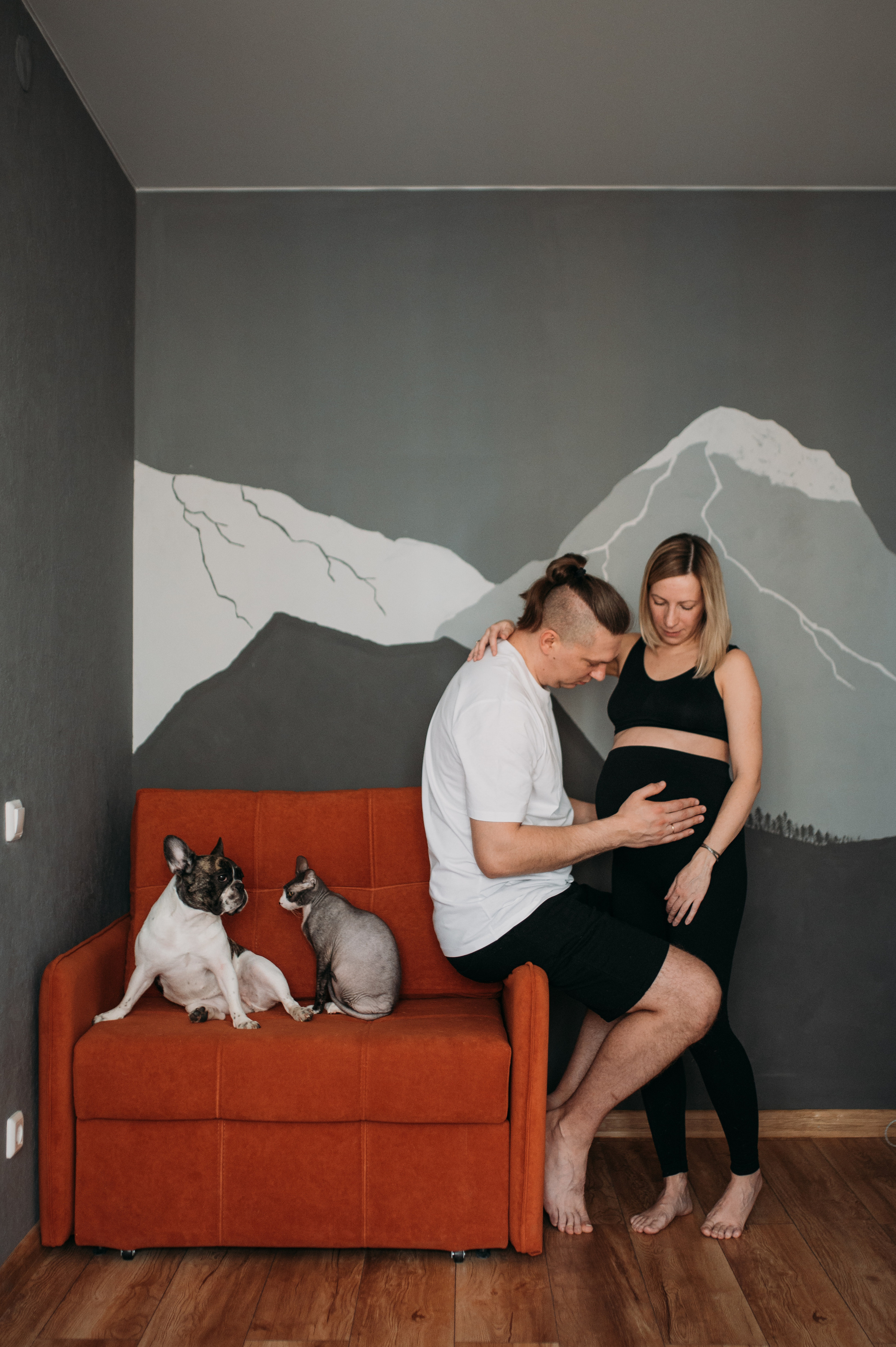 Домашняя съемка Катя, Паша и компания). Фотограф Нижний Новгород Екатерина Кукленкова