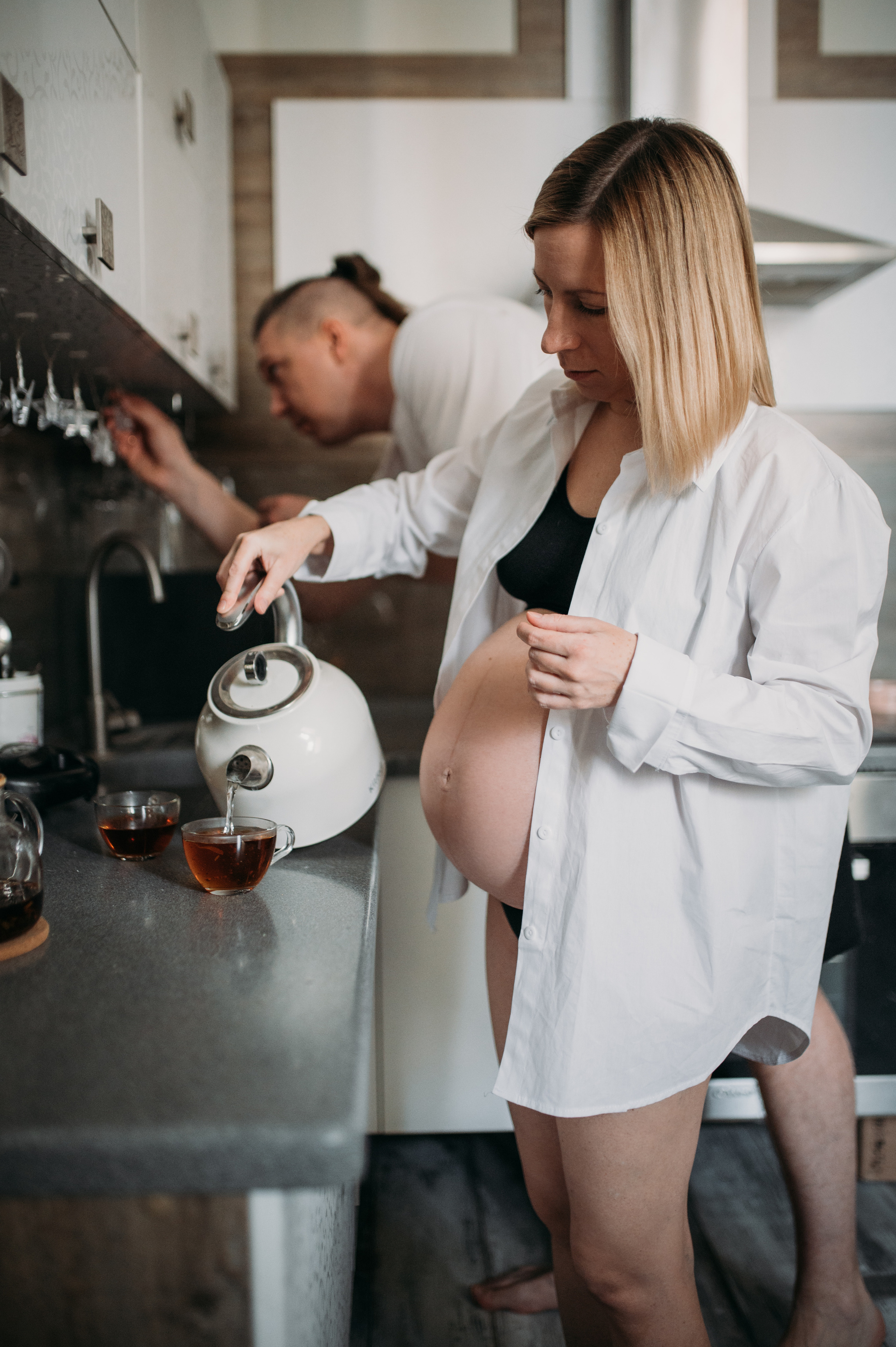 Домашняя съемка Катя, Паша и компания). Фотограф Нижний Новгород Екатерина Кукленкова