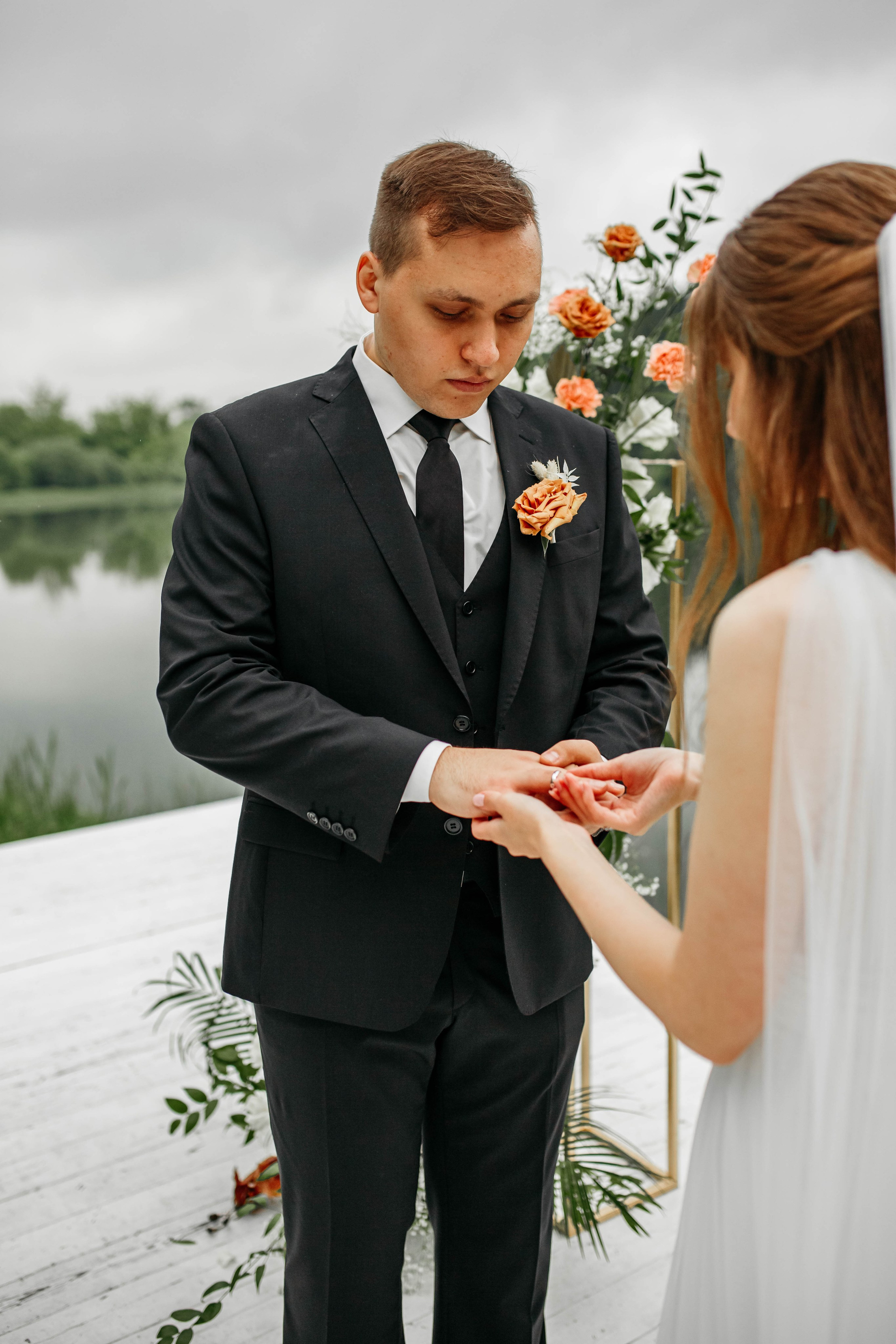 Дождливое свадебное утро Г+Л. Свадебный и семейный фотограф в Москве Вероника Сычева