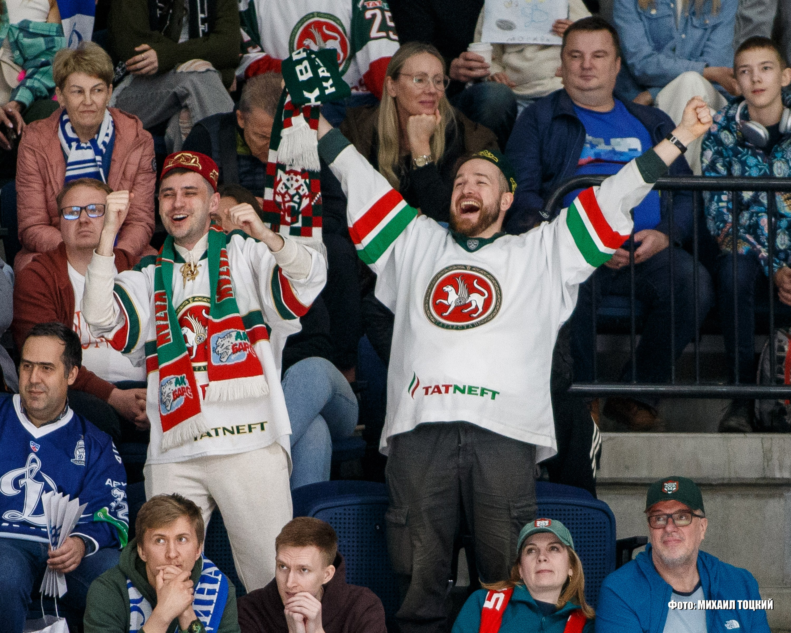 Фоторепортаж Плей-офф КХЛ. Динамо (Москва) — Ак Барс (Казань). Михаил Тоцкий портретный и репортажный фотограф в Москве