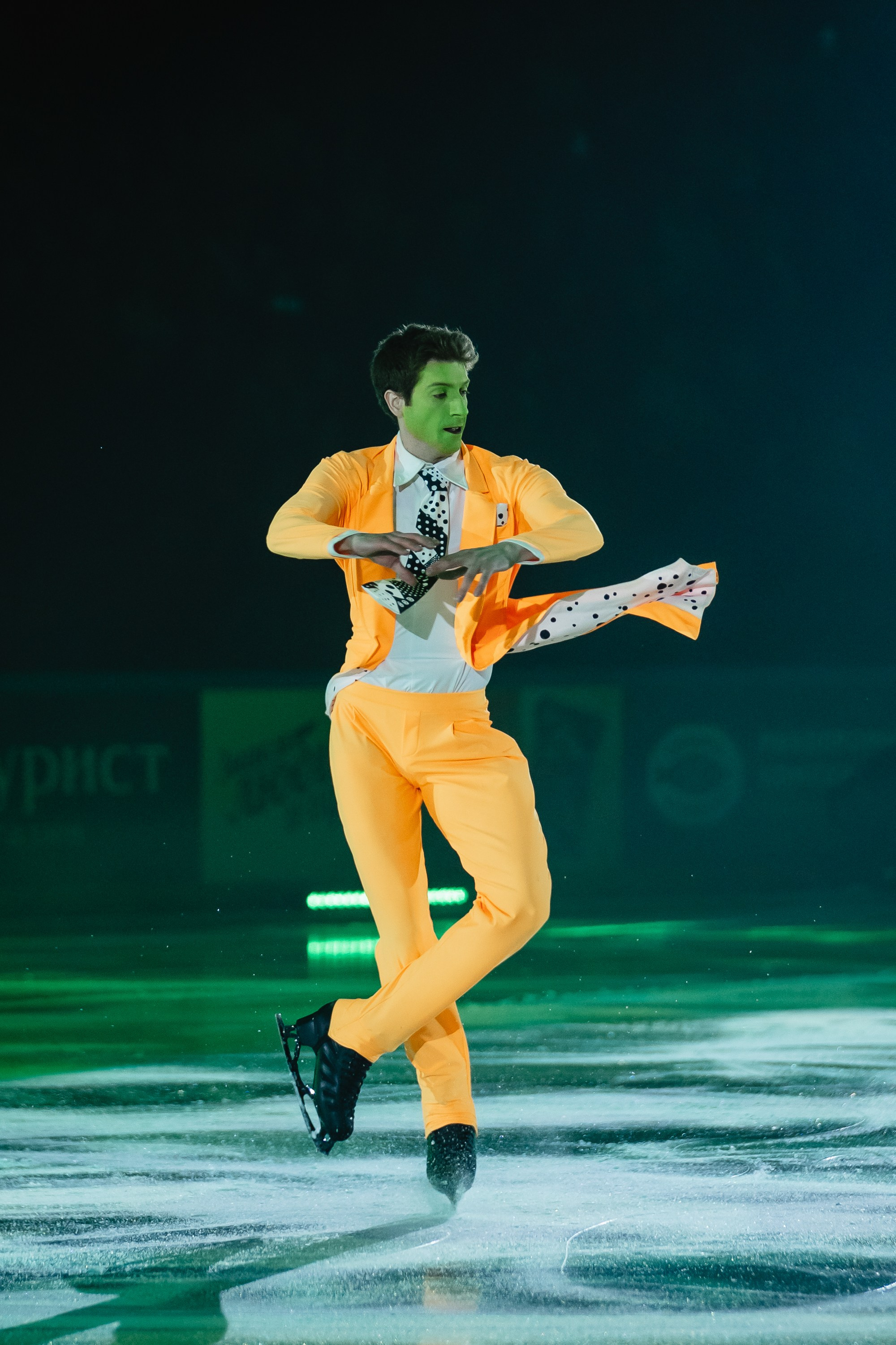 Шоу «Чемпионы на льду» в Новосибирске. Воробьева Ксения — Спортивный и танцевальный фотограф Новосибирск