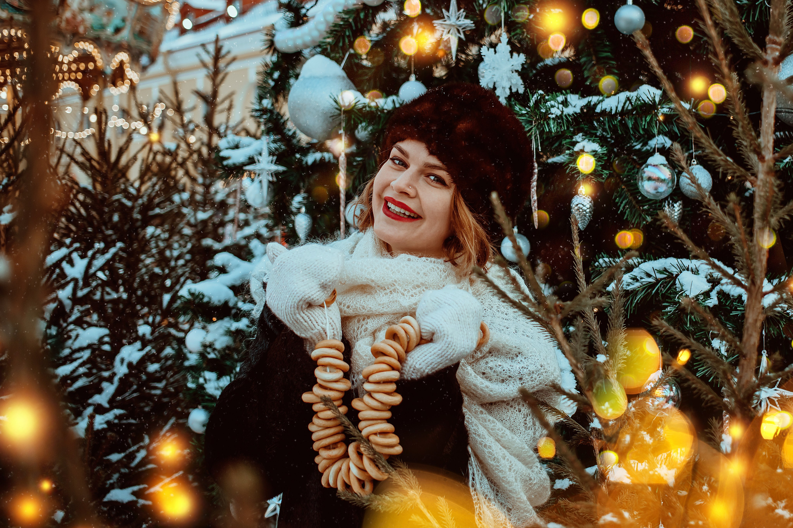 Новогодняя фотосессия Никольские ряды