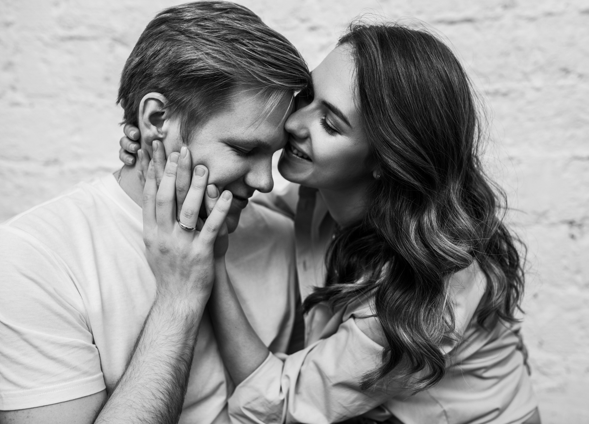 Лавстори в студии в Москве. Портретный и семейный фотограф в Москве Мария Рослякова