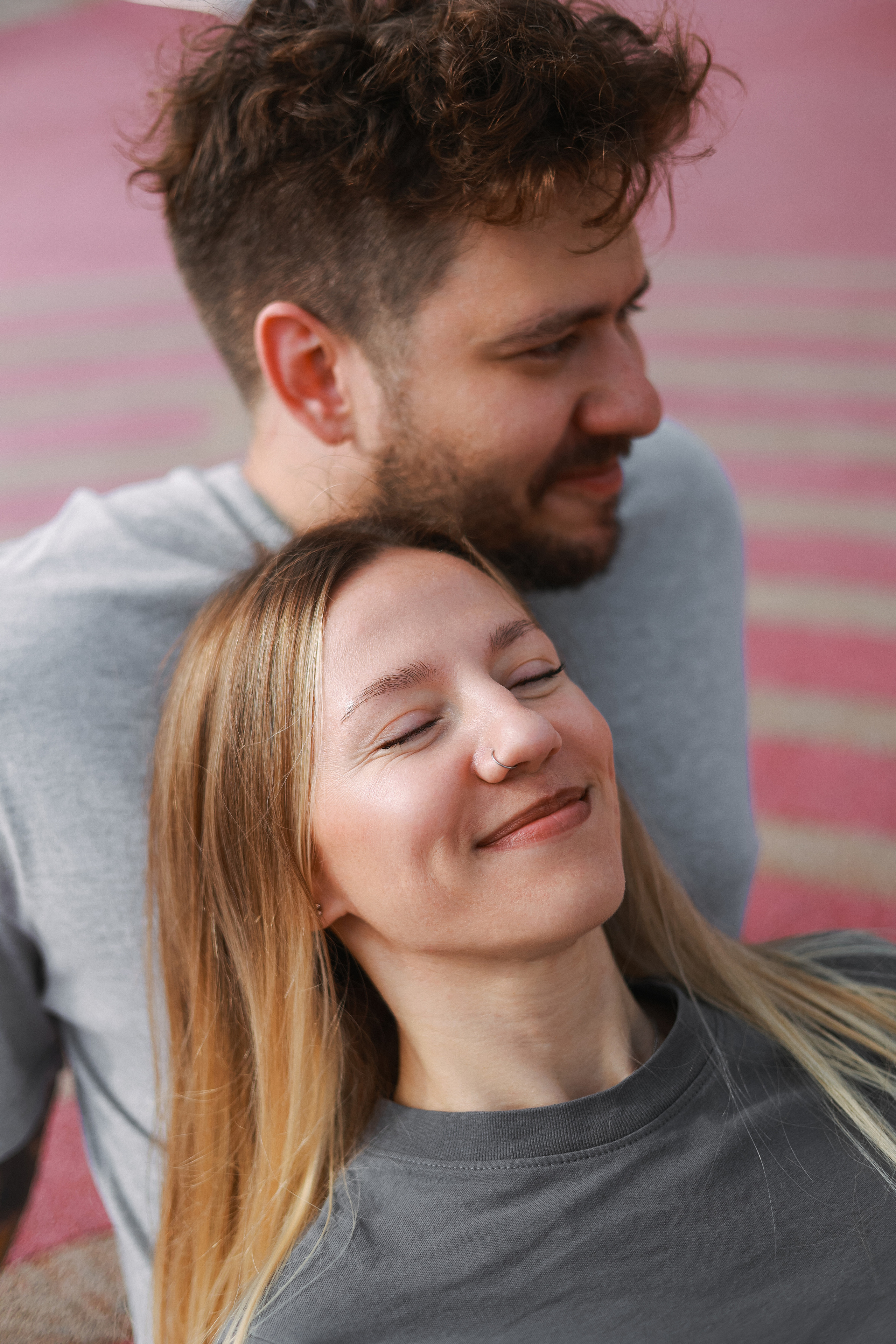 Lovestory Лёша & Аня, Веня & Бармалей в Тюфелевой Роще. Портретный и семейный фотограф в Москве Мария Рослякова