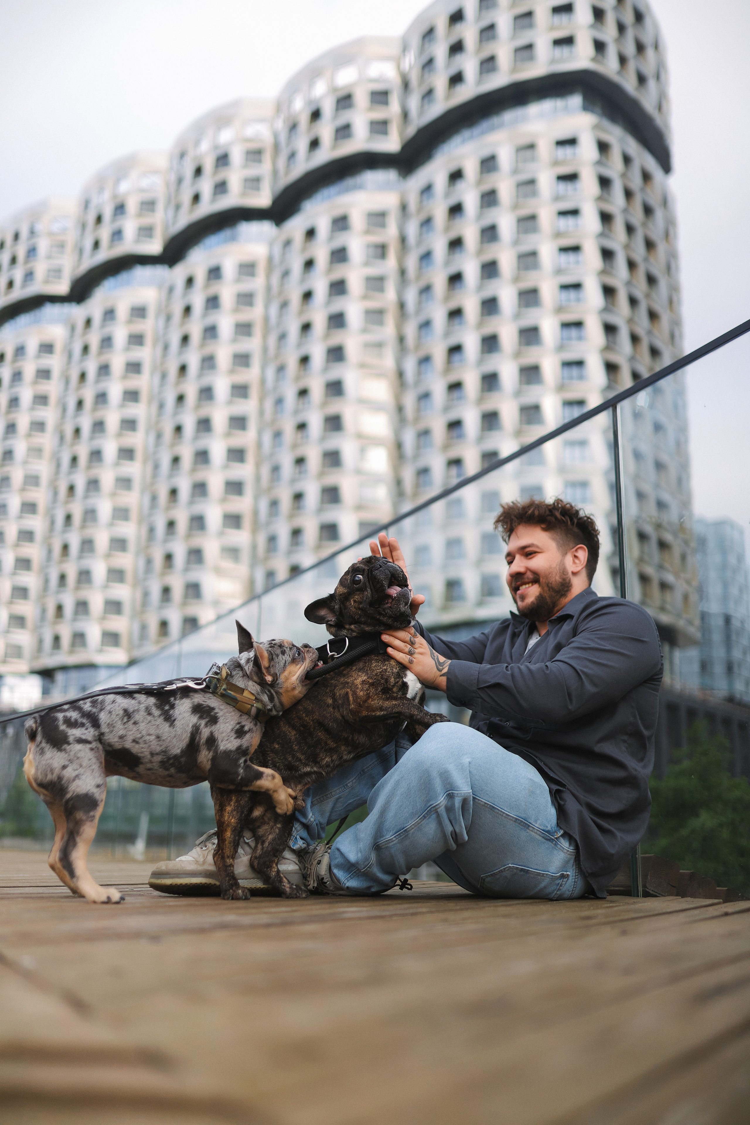 Lovestory Лёша & Аня, Веня & Бармалей в Тюфелевой Роще. Портретный и семейный фотограф в Москве Мария Рослякова