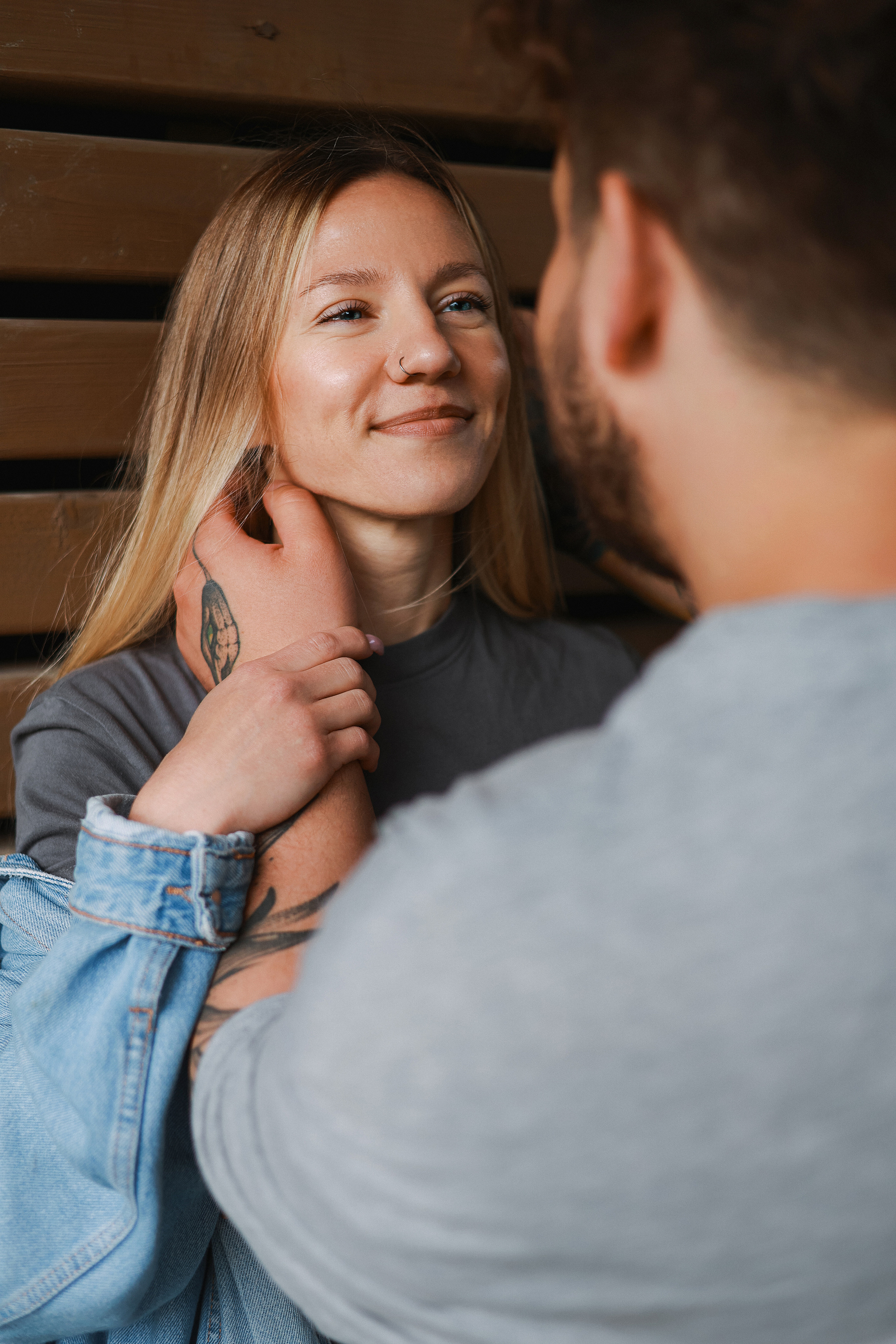Lovestory Лёша & Аня, Веня & Бармалей в Тюфелевой Роще. Портретный и семейный фотограф в Москве Мария Рослякова