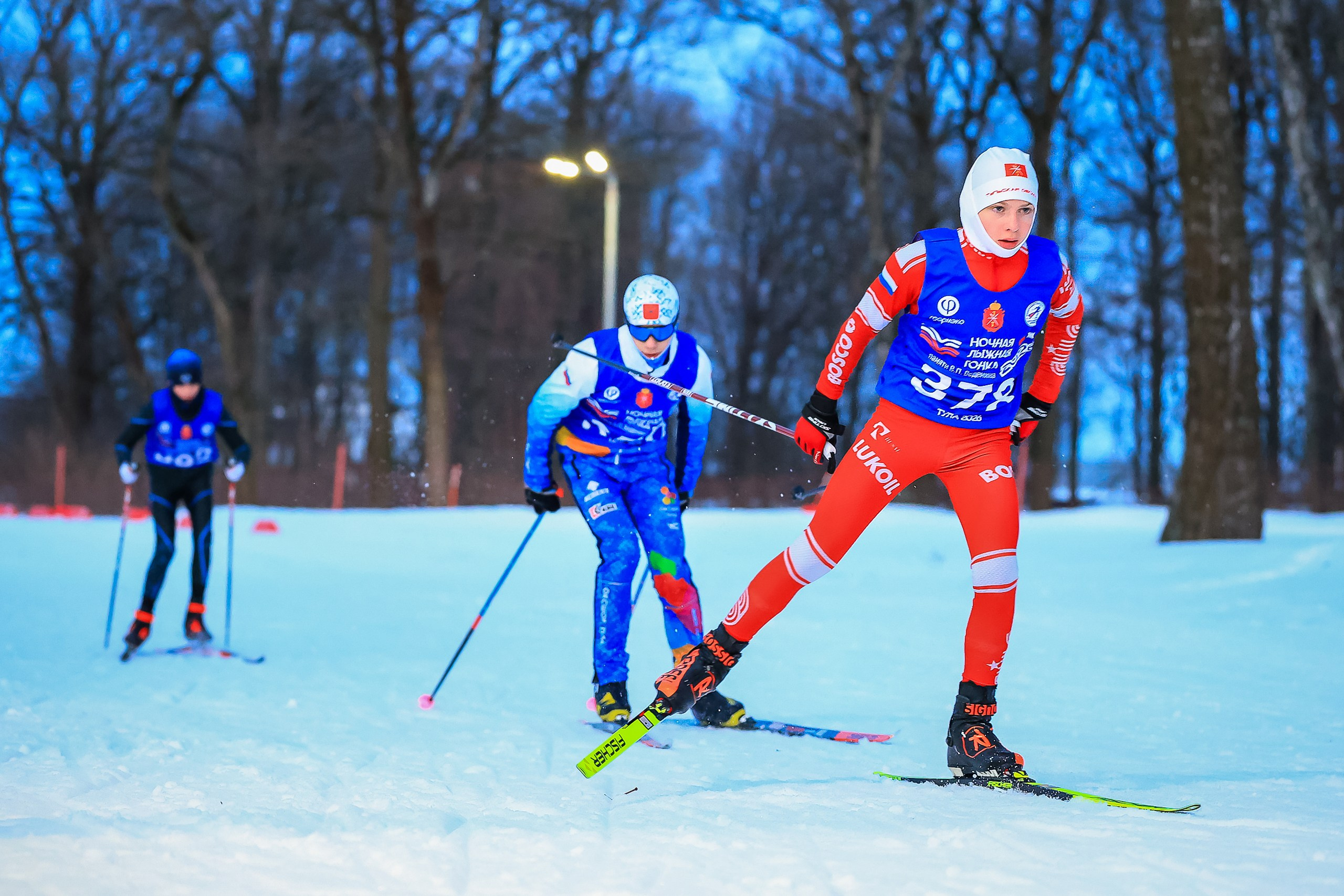 Ночная лыжная гонка памяти В. П. Веденина. Свадебная фотосъёмка в Москве, Туле