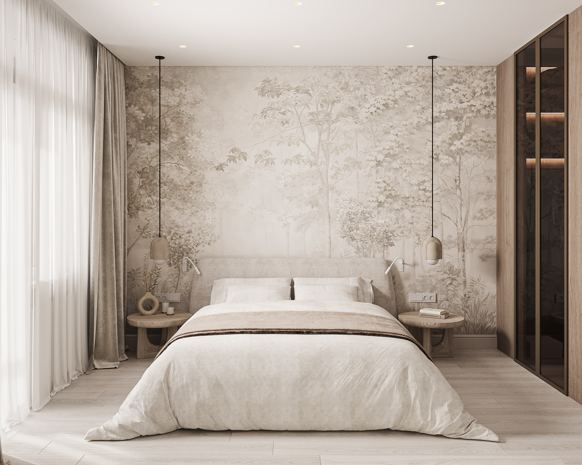 Современный интерьер квартиры от Ксении Новиковой, интерьерный дизайн под ключ, Санкт-Петербург